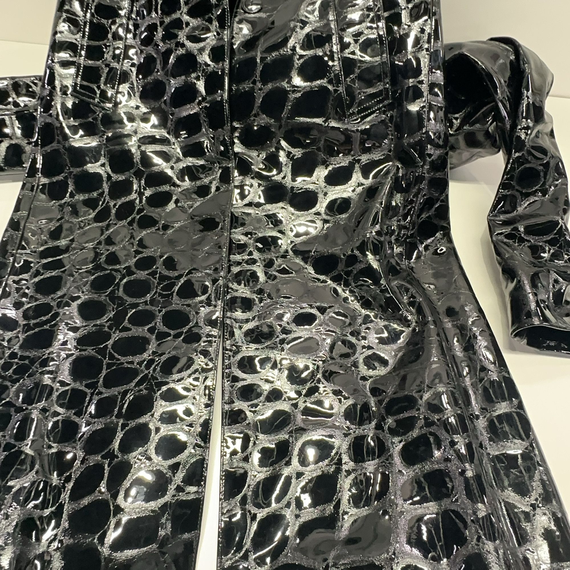 Alexander Wang Alexander Wang Textured Leather Coat Size 0 Size XS / US 0-2 / IT 36-38 - 10 Thumbnail