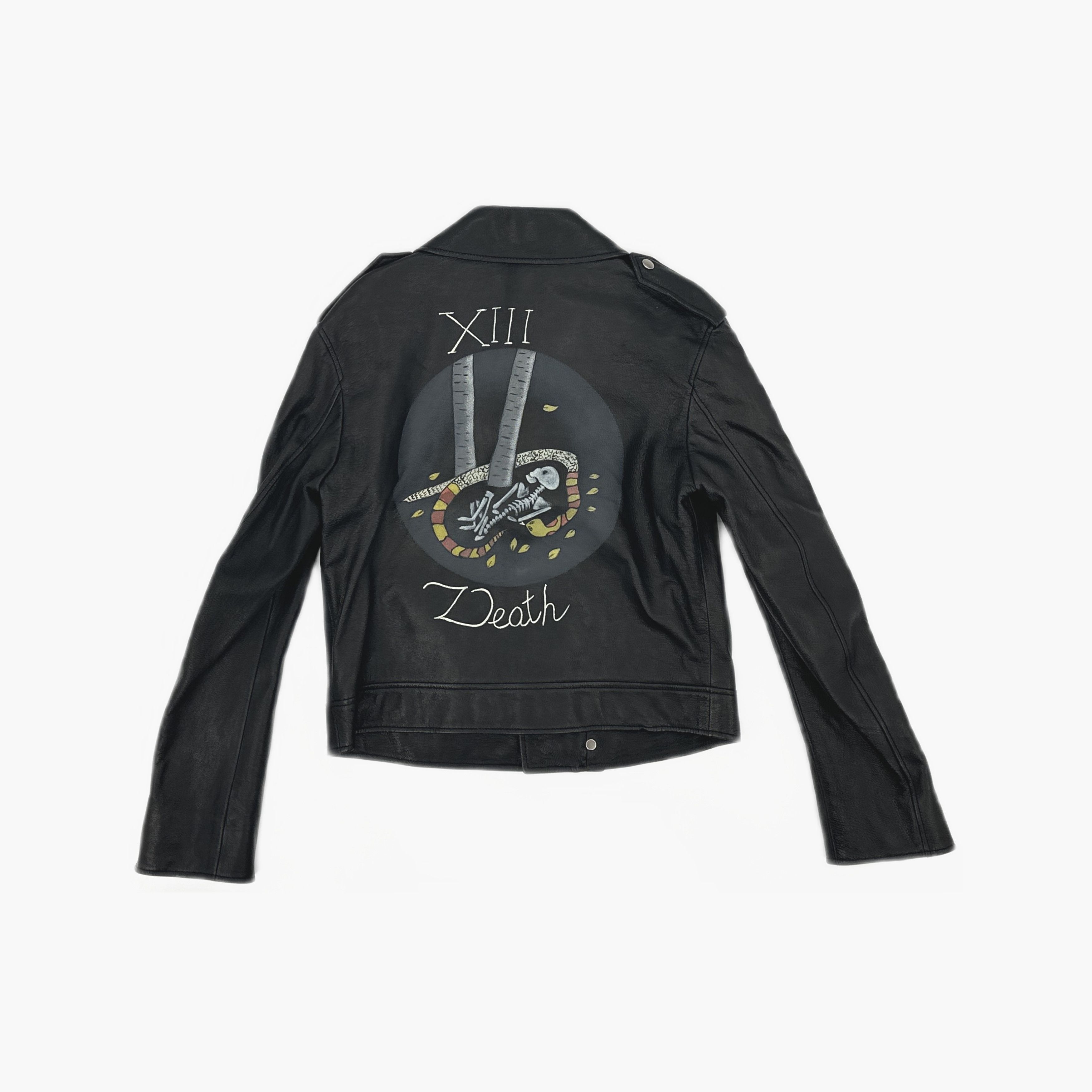 Dior Dior Leather Tarot Print Jacket Size FR 38 Size S / US 4 / IT 40 - 2 Thumbnail
