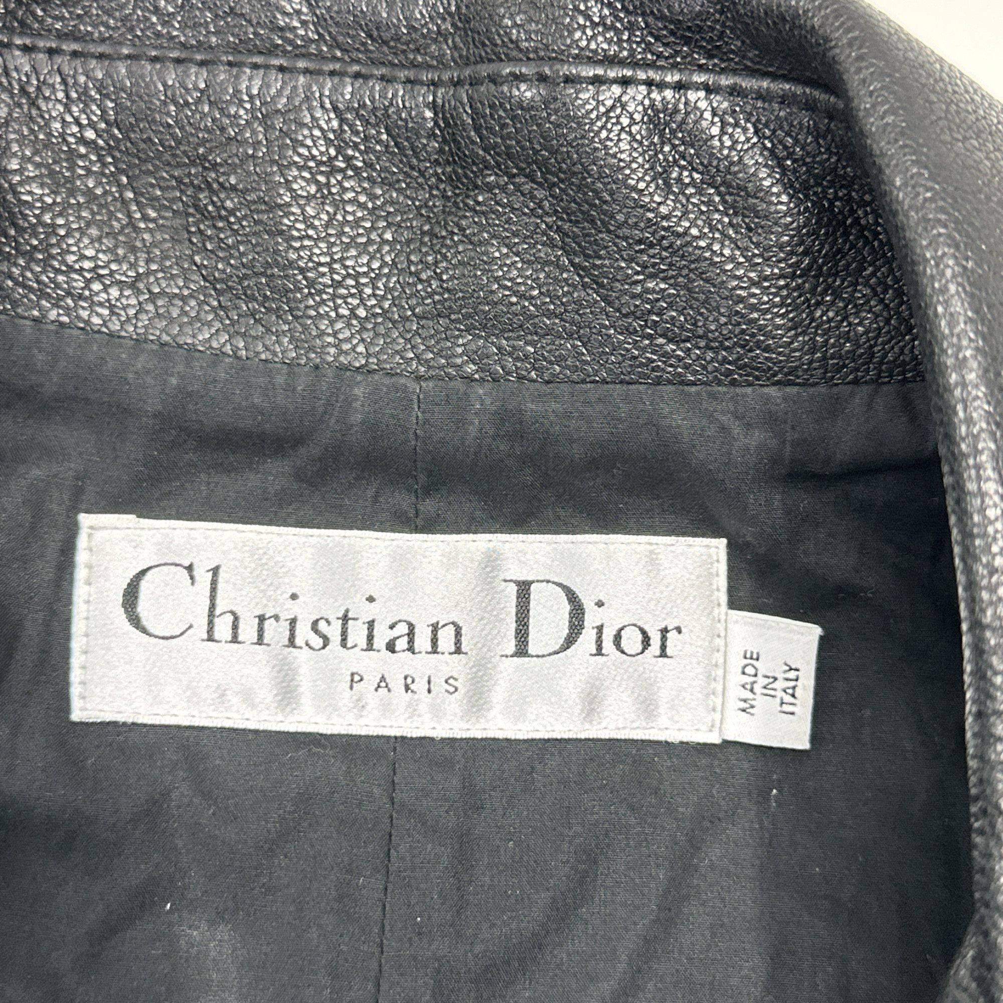 Dior Dior Leather Tarot Print Jacket Size FR 38 Size S / US 4 / IT 40 - 3 Thumbnail