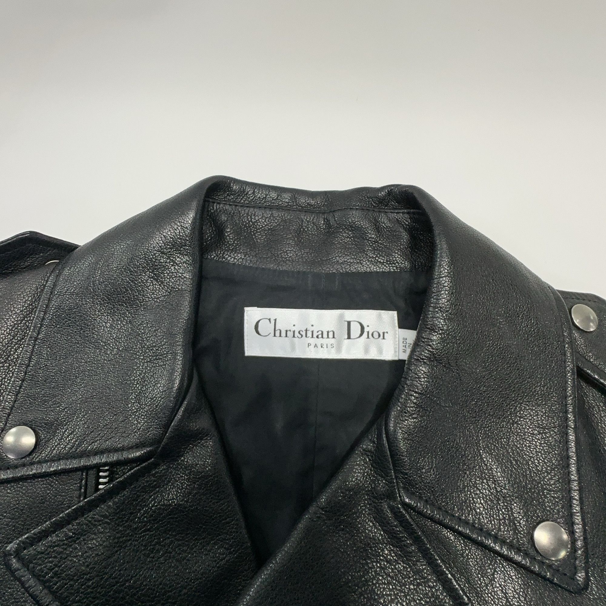 Dior Dior Leather Tarot Print Jacket Size FR 38 Size S / US 4 / IT 40 - 5 Thumbnail