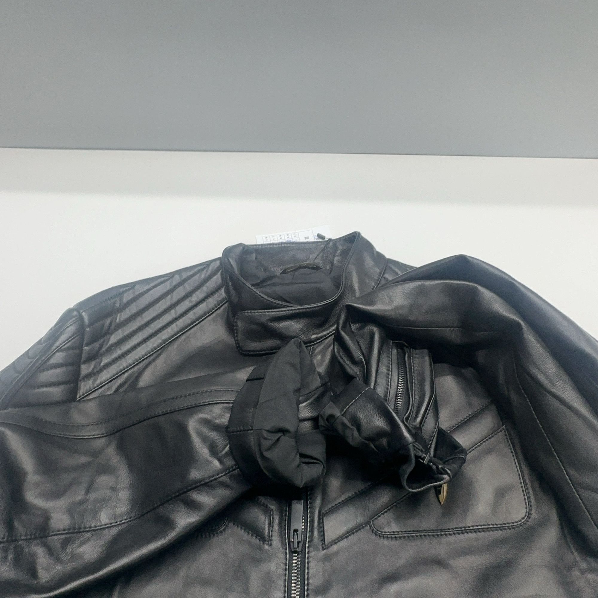 Fendi Fendi Monster Leather Biker Jacket Size 50 Size US M / EU 48-50 / 2 - 7 Thumbnail