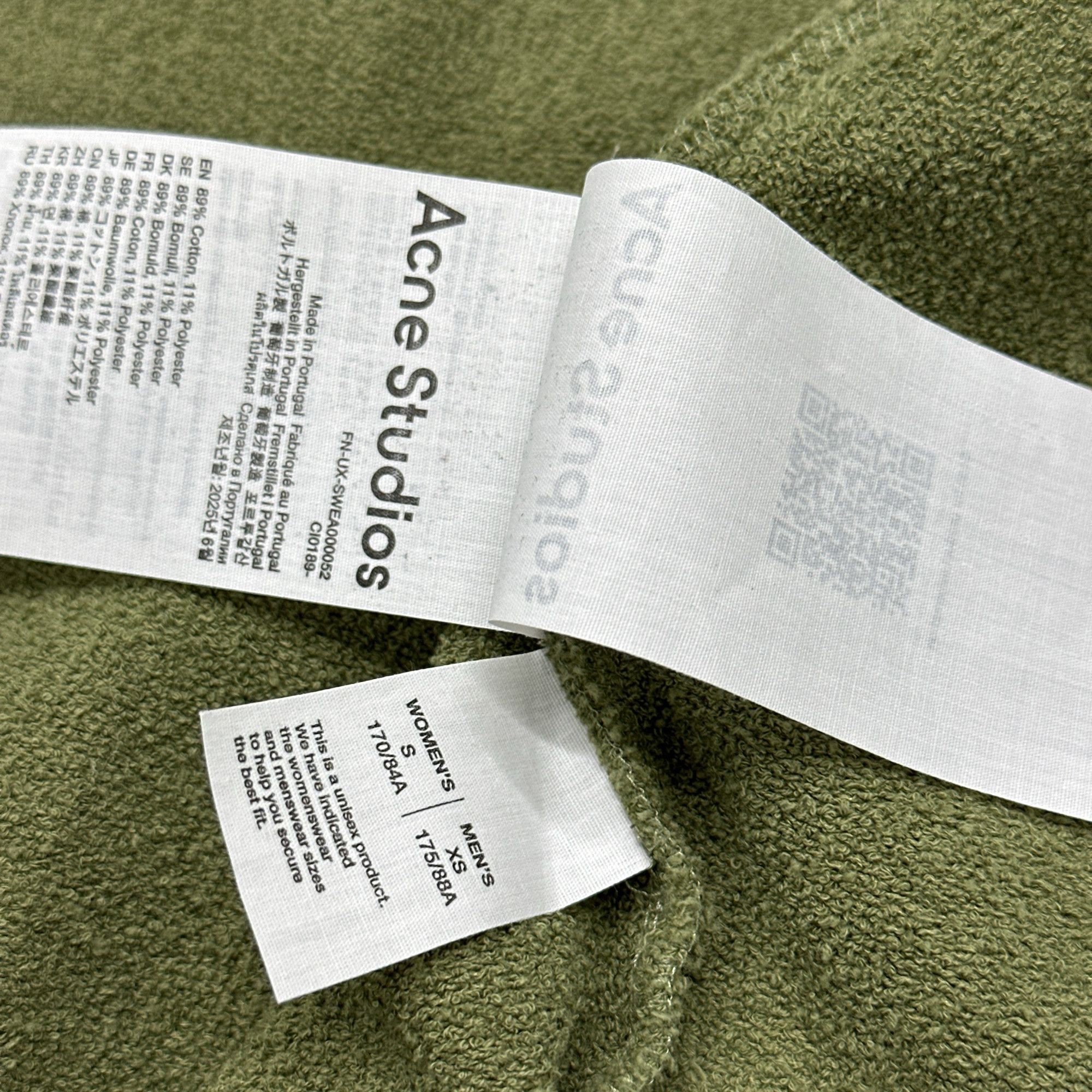 Acne Studios Acne Studios Logo Zip-Up Jacket Size XS Size US XS / EU 42 / 0 - 3 Thumbnail