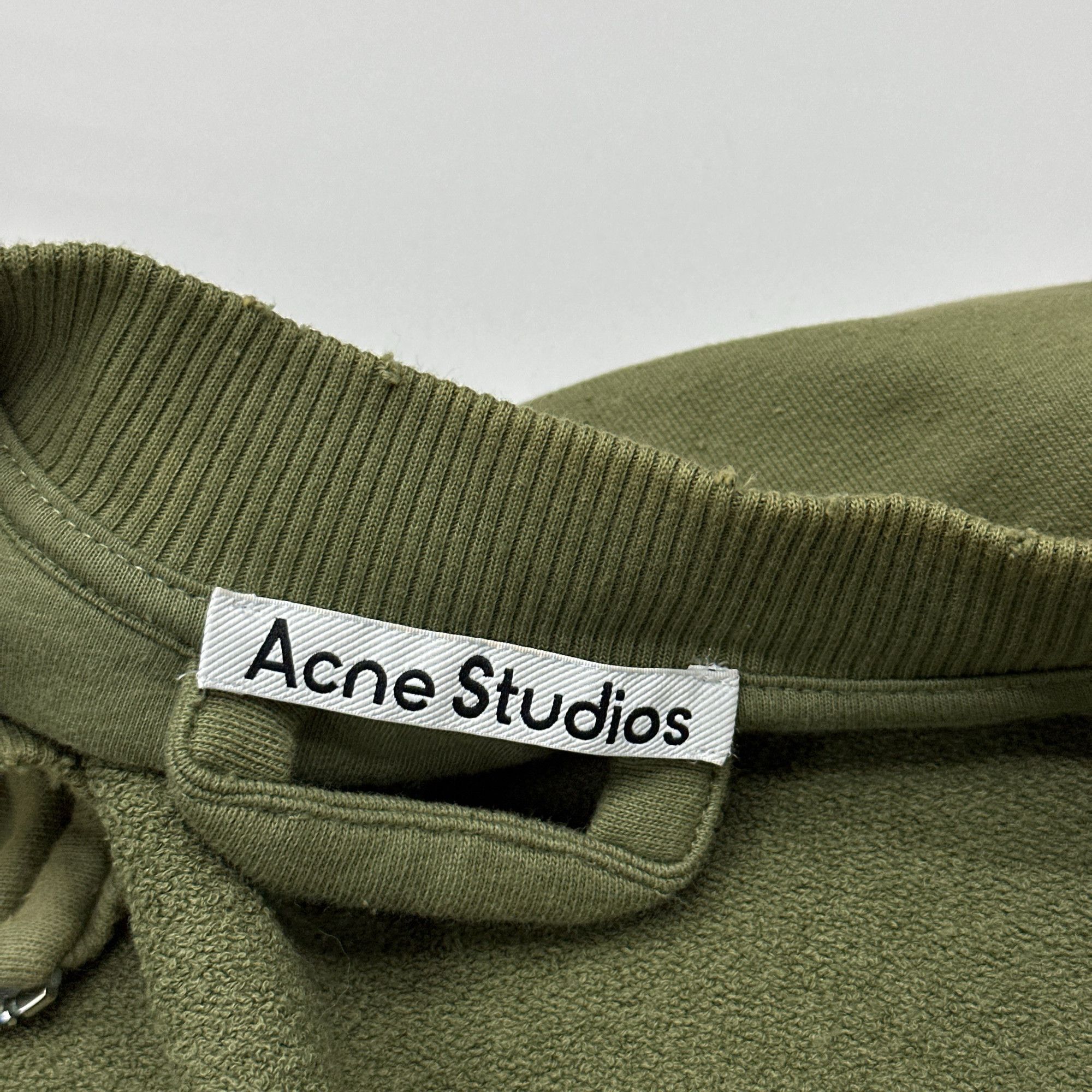Acne Studios Acne Studios Logo Zip-Up Jacket Size XS Size US XS / EU 42 / 0 - 5 Thumbnail