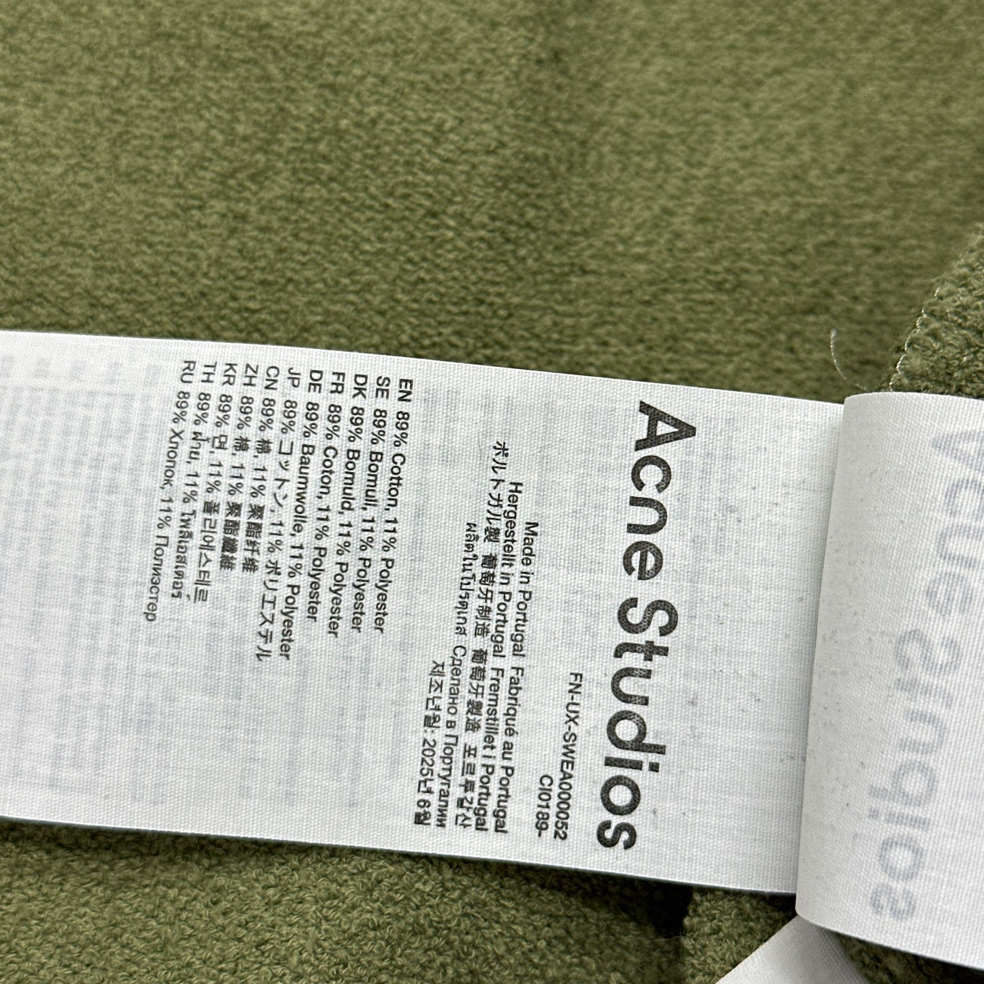 Acne Studios Acne Studios Logo Zip-Up Jacket Size XS Size US XS / EU 42 / 0 - 4 Thumbnail