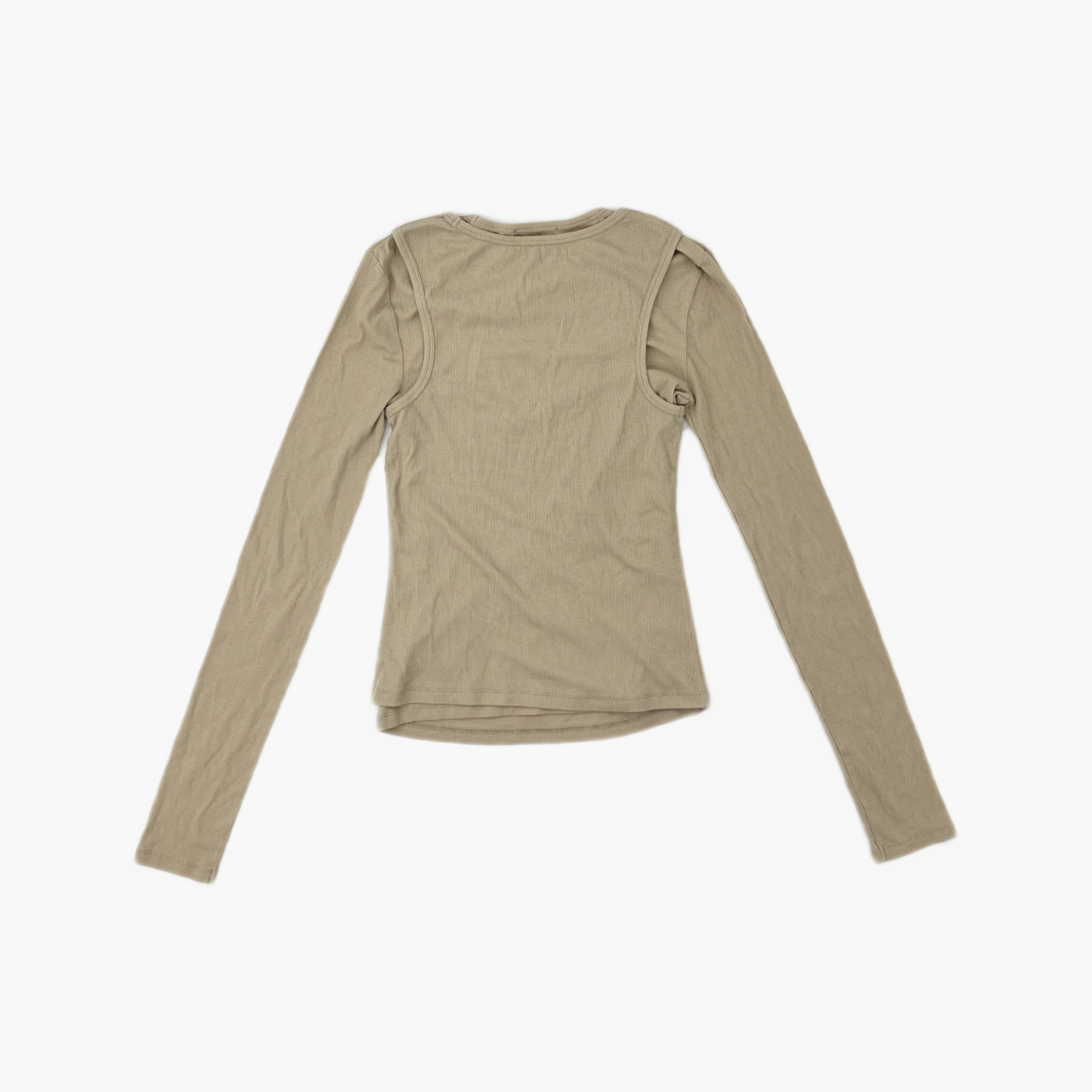 Acne Studios Acne Studios Logo Long Sleeve T-Shirt Size XS Size XS / US 0-2 / IT 36-38 - 2 Thumbnail
