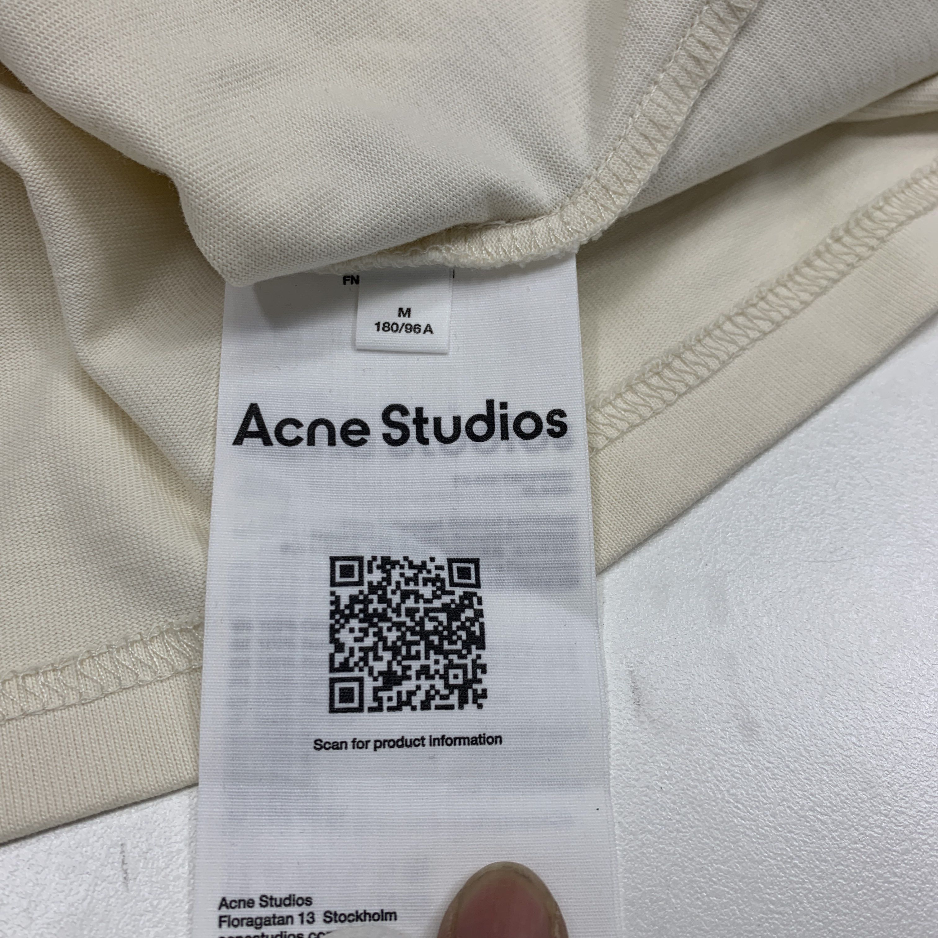 Acne Studios Acne Studios 13 Embroidery Tank Top Size M Size US M / EU 48-50 / 2 - 5 Thumbnail