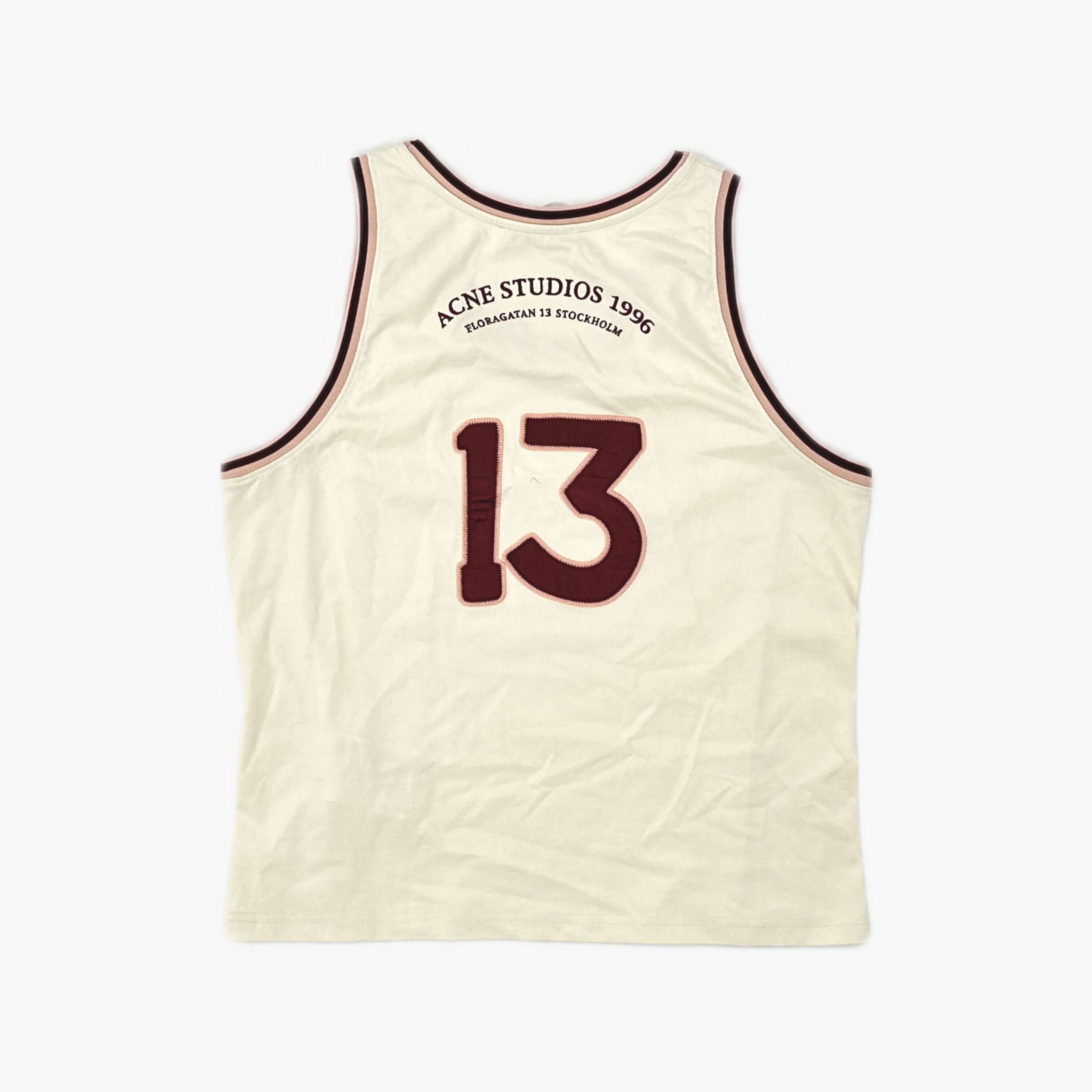 Acne Studios Acne Studios 13 Embroidery Tank Top Size M Size US M / EU 48-50 / 2 - 2 Thumbnail