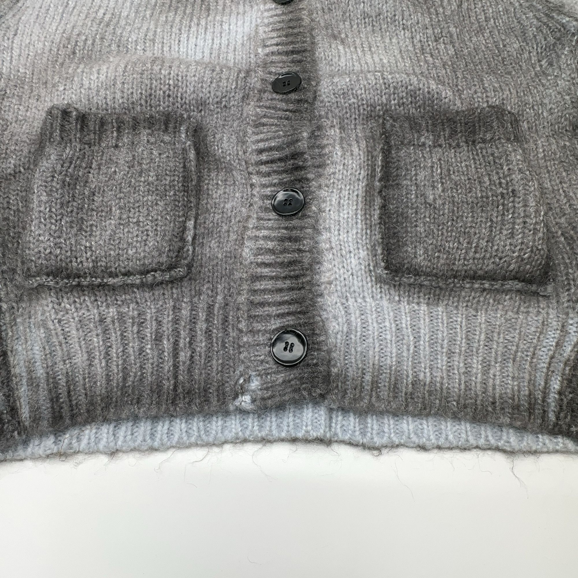 Acne Studios Acne Studios Mohair Gradient Cardigan Size XXS Size XXS / US 00 / IT 34 - 5 Thumbnail