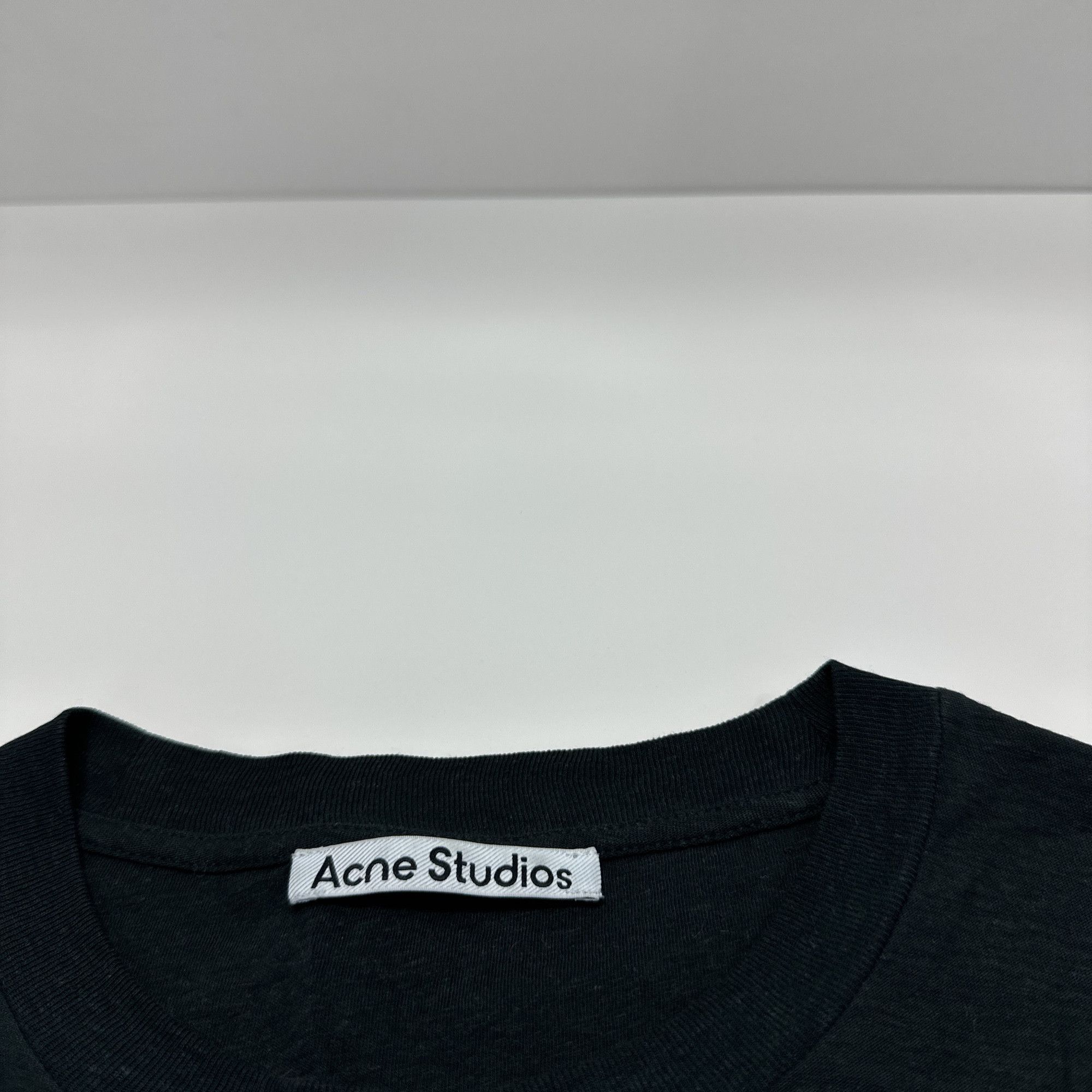Acne Studios Acne Studios Logo Embroidery Long Sleeve T-Shirt Size M Size US M / EU 48-50 / 2 - 3 Thumbnail