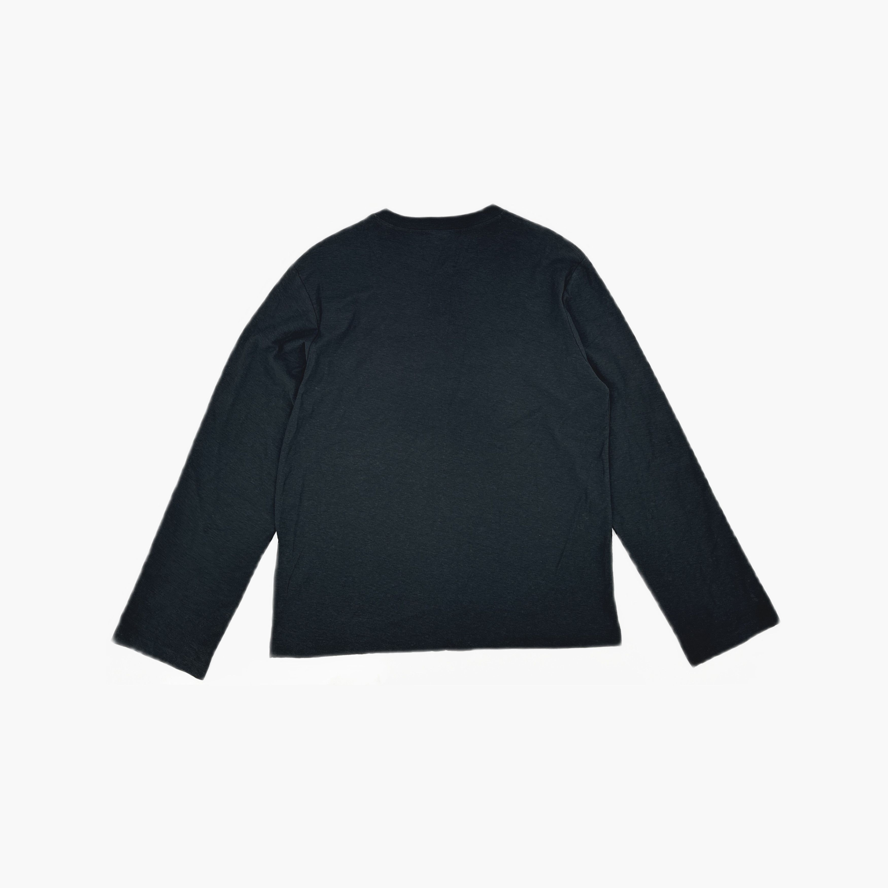 Acne Studios Acne Studios Logo Embroidery Long Sleeve T-Shirt Size M Size US M / EU 48-50 / 2 - 2 Thumbnail