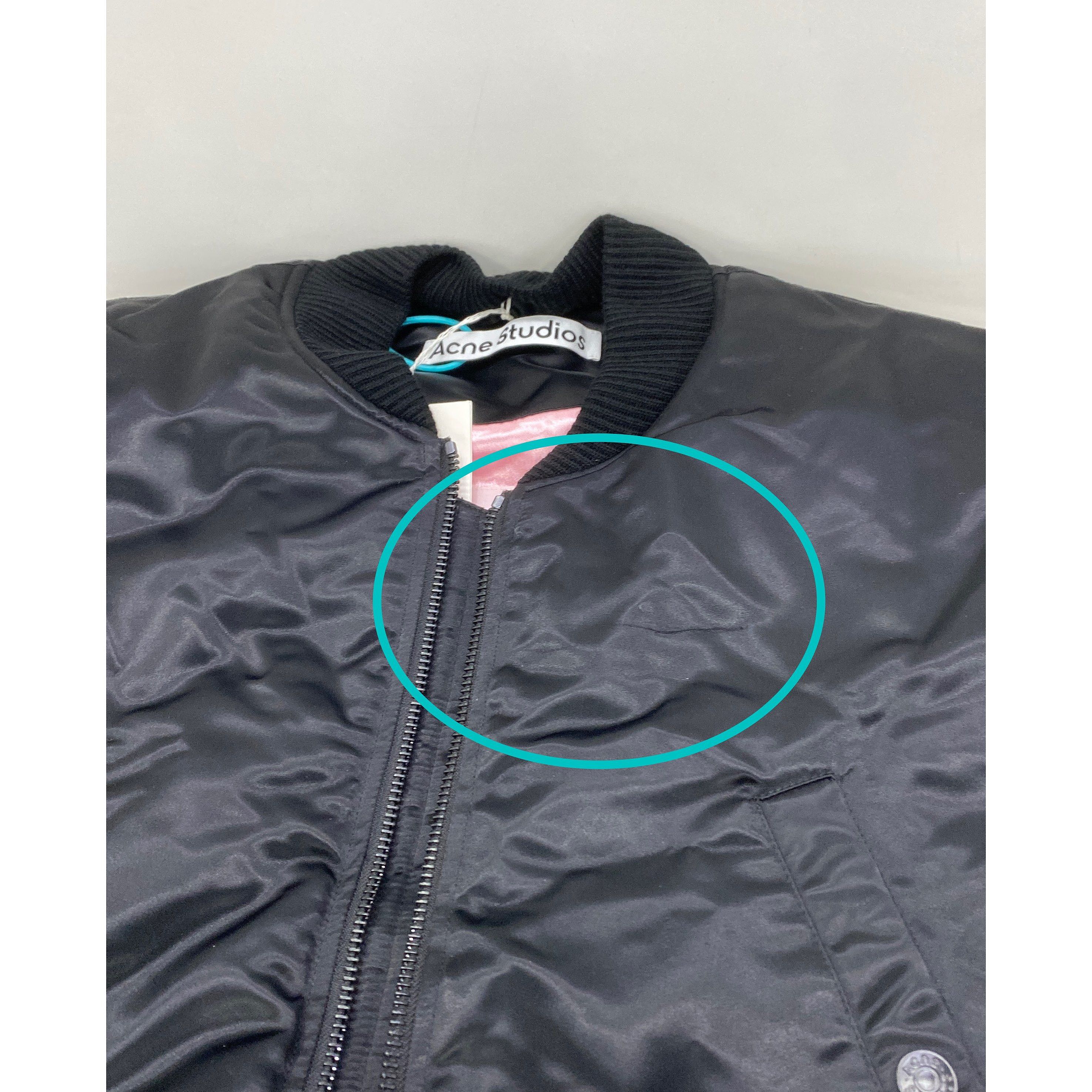 Acne Studios Acne Studios Logo Embroidered Bomber Jacket Size L Size US L / EU 52-54 / 3 - 5 Thumbnail