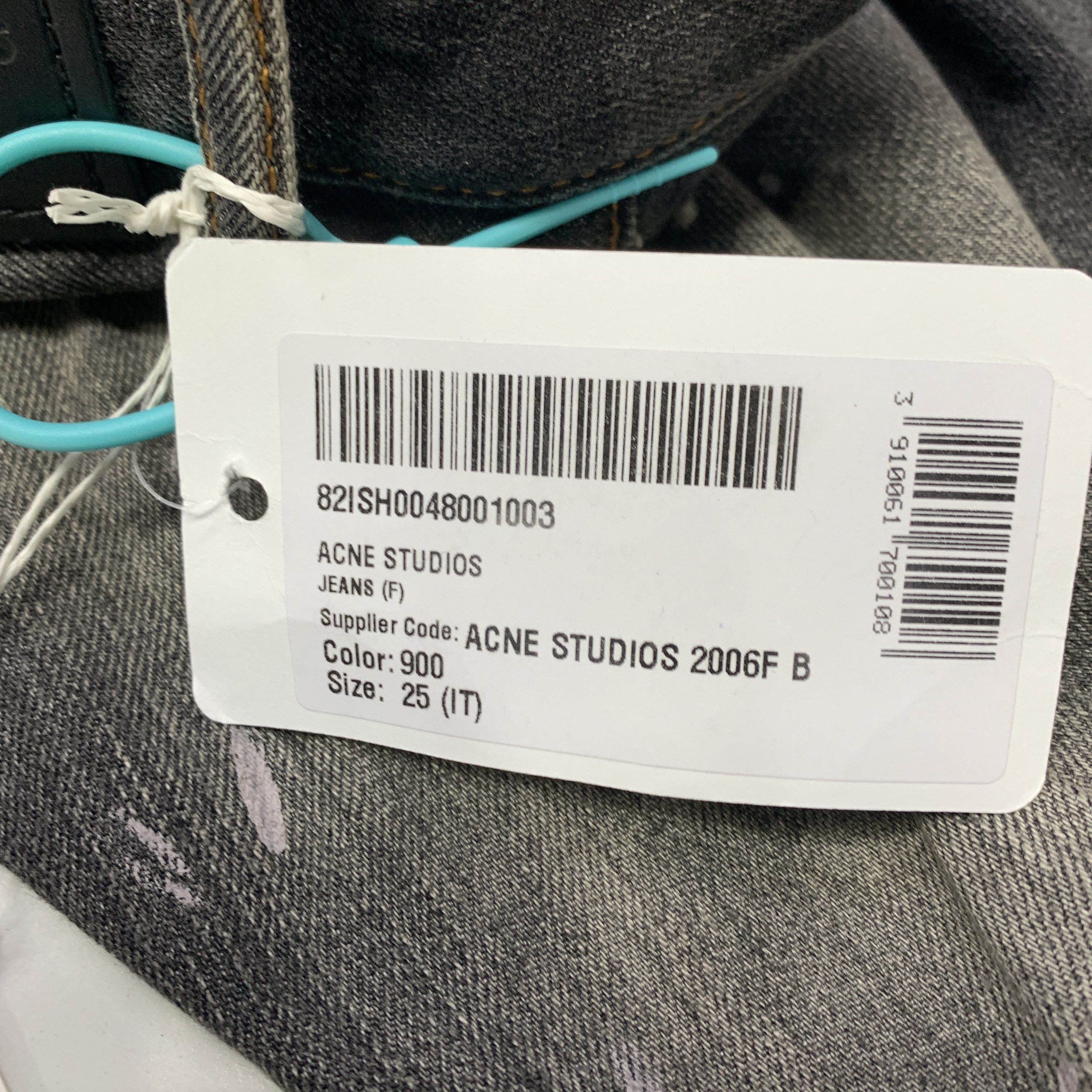 Acne Studios Acne Studios 2006F Washed Gray Jeans Size 25 Size 25" / US 0 / IT 36 - 3 Thumbnail