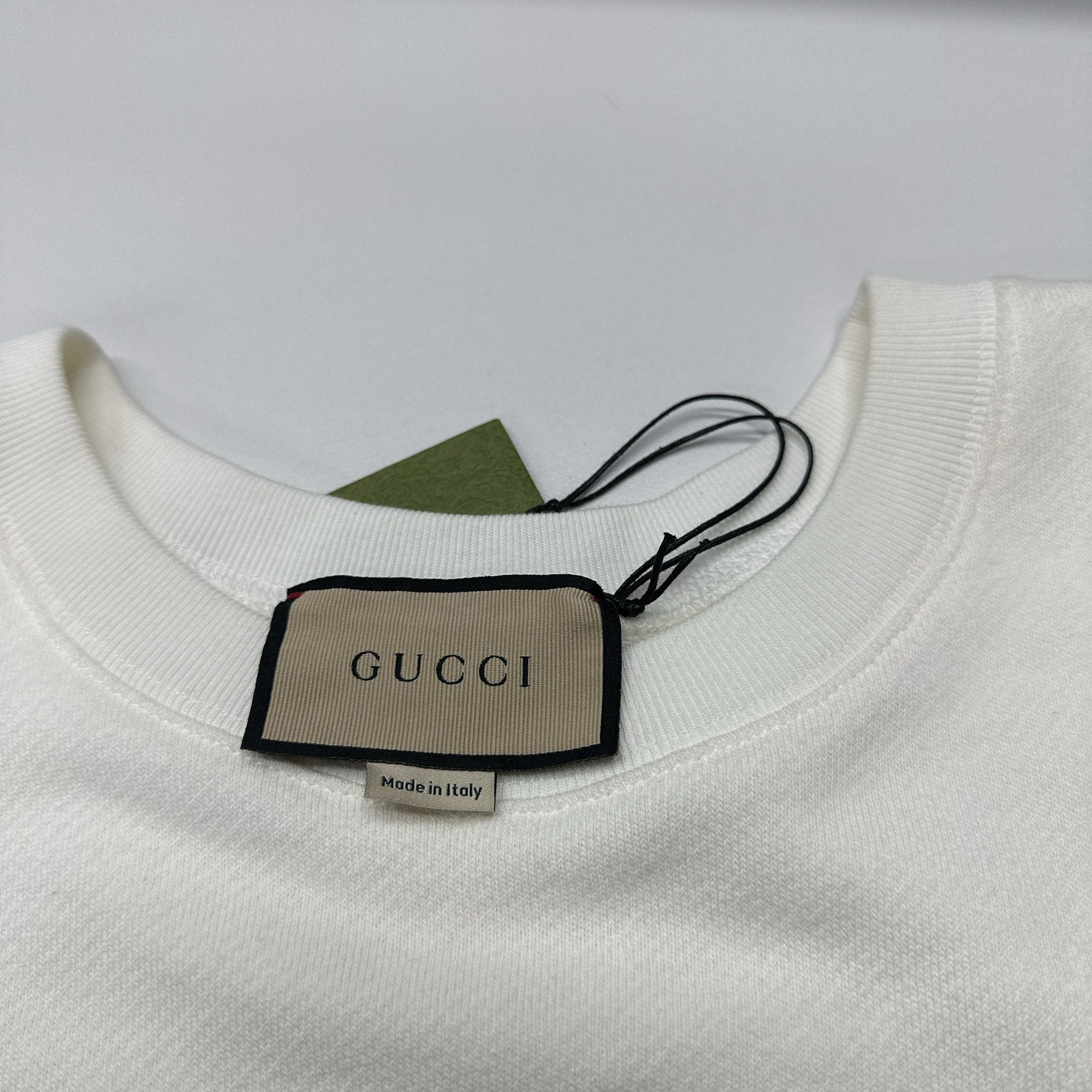 Gucci Gucci Logo Sequin Sweatshirt Size L Size L / US 10 / IT 46 - 3 Thumbnail
