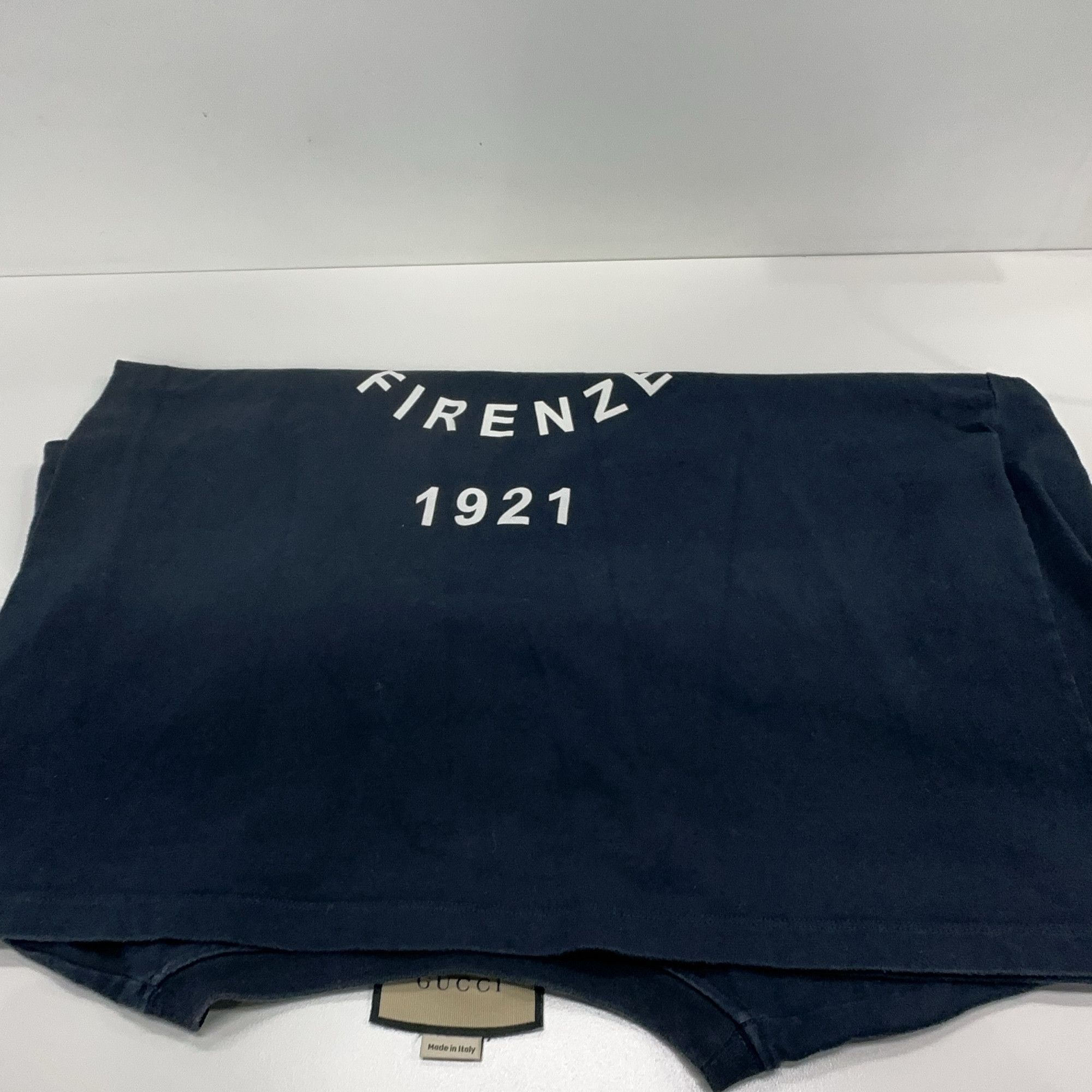 Gucci Gucci Firenze 1921 Logo T-Shirt Size L Size US L / EU 52-54 / 3 - 8 Thumbnail