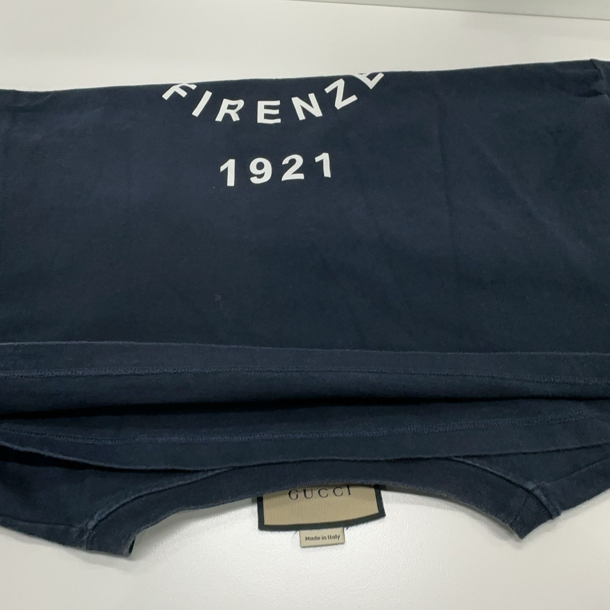 Gucci Gucci Firenze 1921 Logo T-Shirt Size L Size US L / EU 52-54 / 3 - 9 Thumbnail