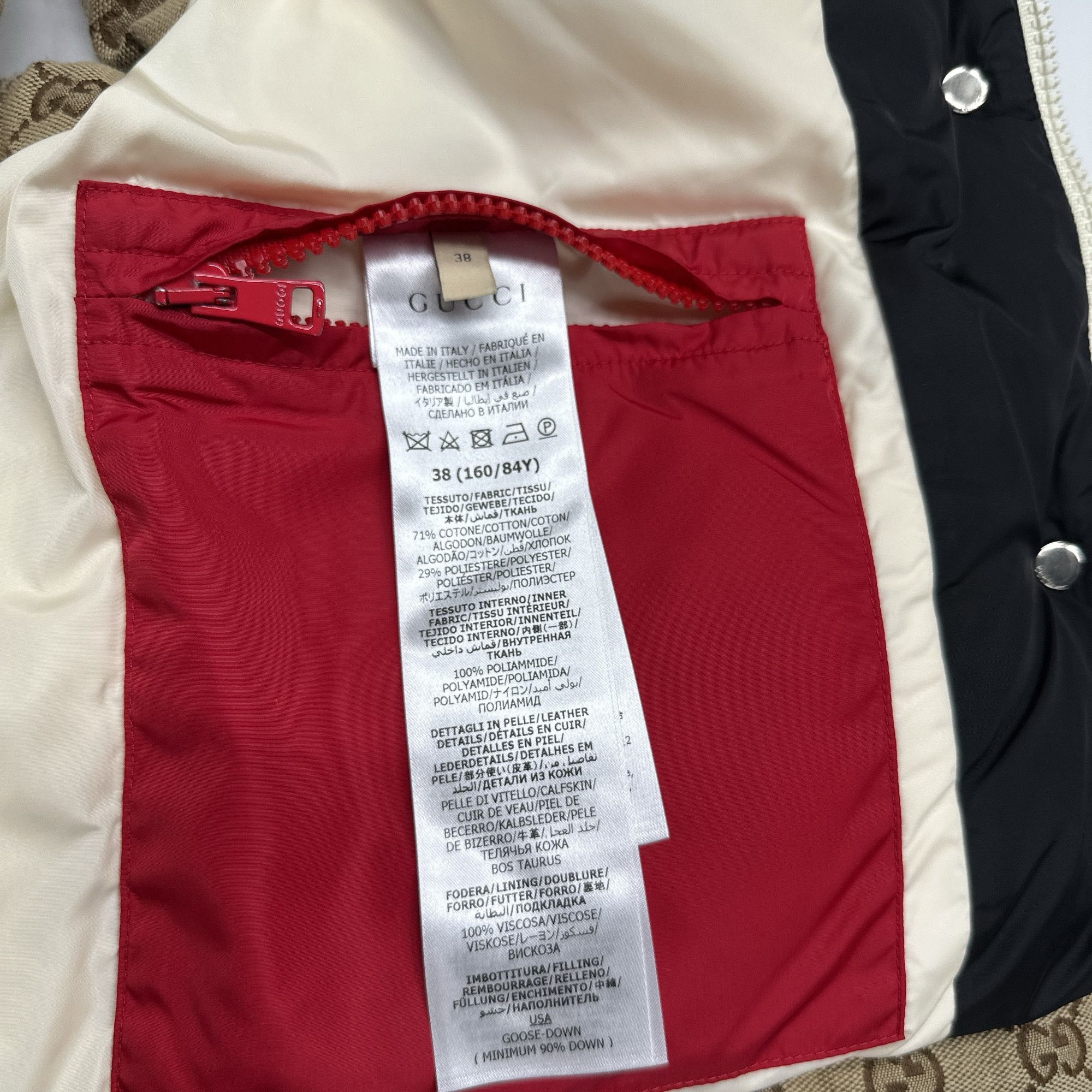 Gucci Gucci GG Monogram Puffer Vest Size 38 Size XS / US 0-2 / IT 36-38 - 4 Thumbnail