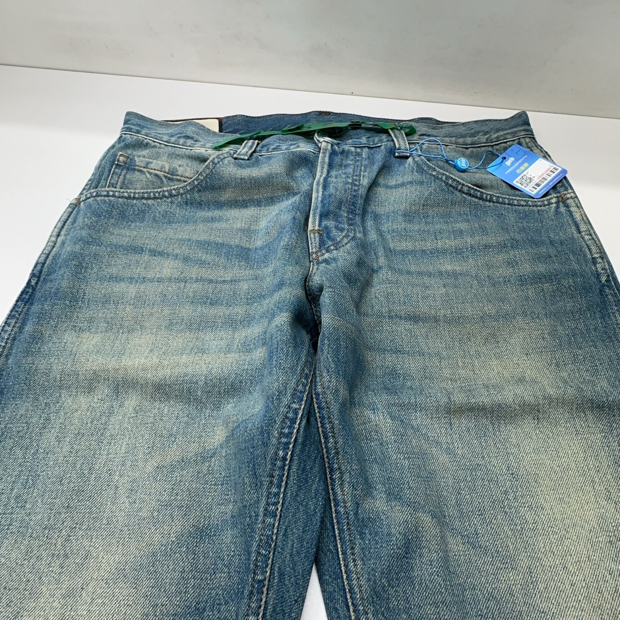 Gucci Gucci Web Stripe Cuff Jeans Size 34 Size US 34 / EU 50 - 7 Thumbnail