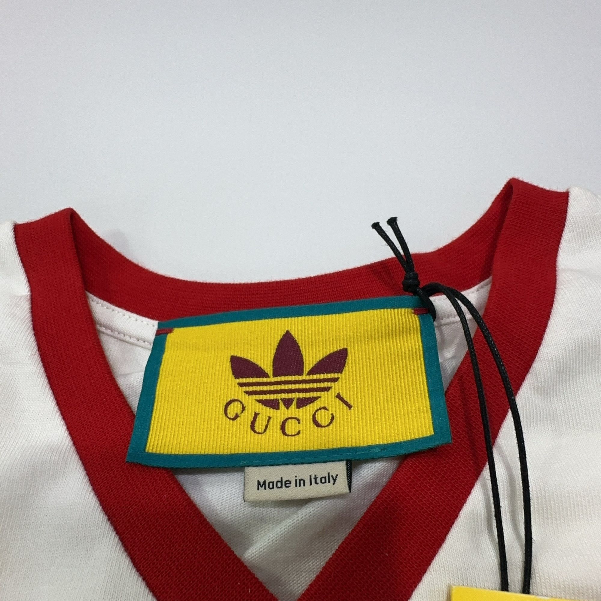 Gucci Gucci x Adidas Logo T-Shirt XXS Size XXS / US 00 / IT 34 - 4 Thumbnail