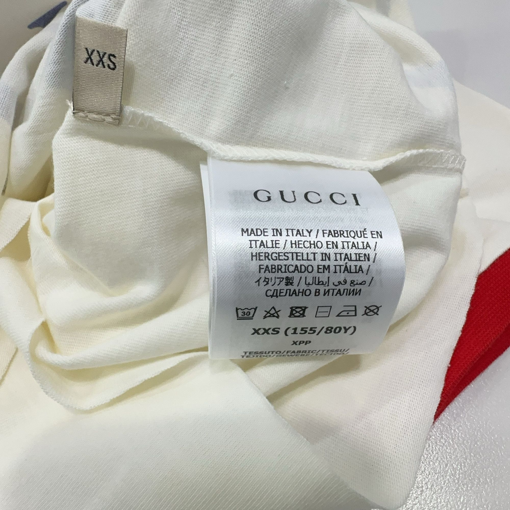 Gucci Gucci x Adidas Logo T-Shirt XXS Size XXS / US 00 / IT 34 - 5 Thumbnail