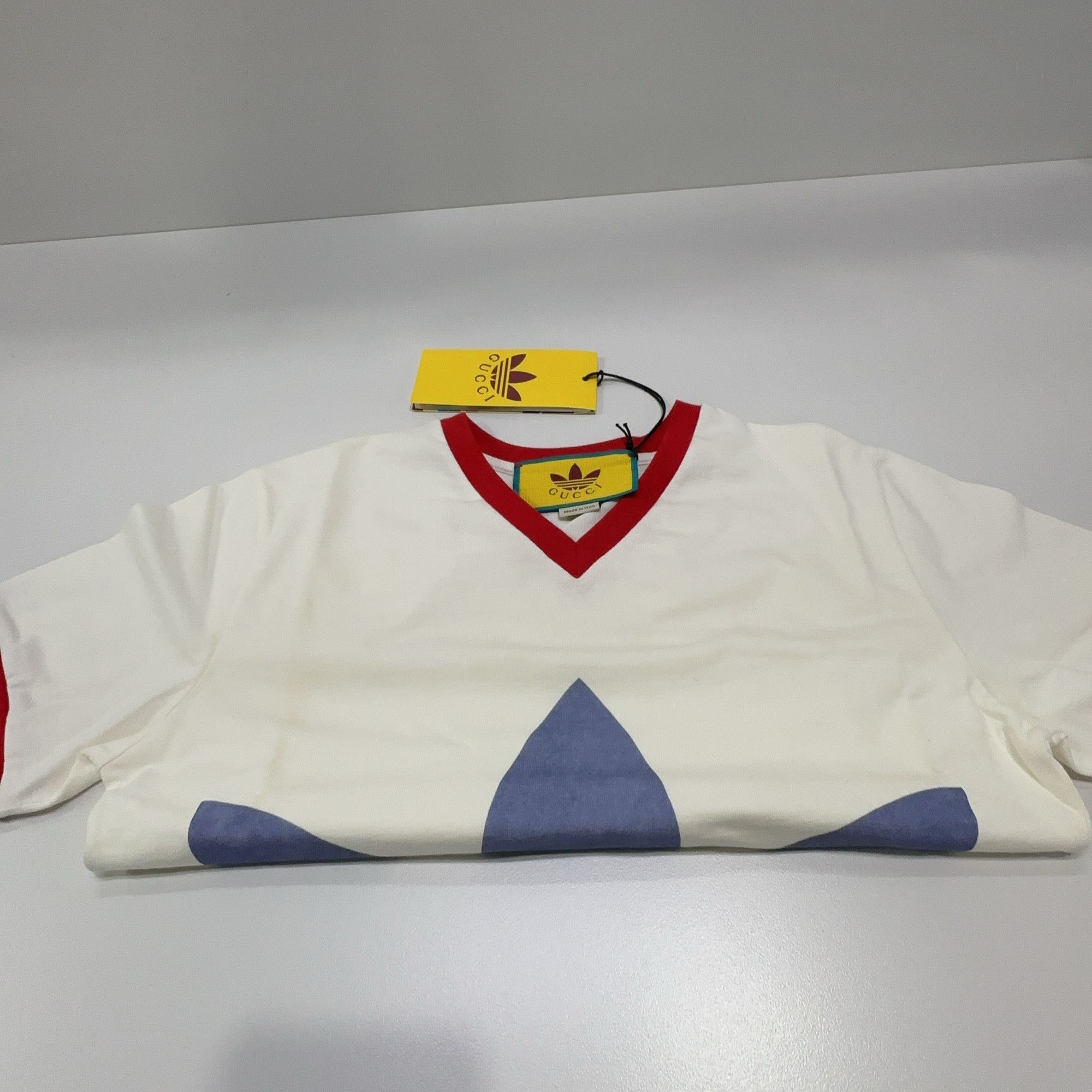 Gucci Gucci x Adidas Logo T-Shirt XXS Size XXS / US 00 / IT 34 - 8 Thumbnail