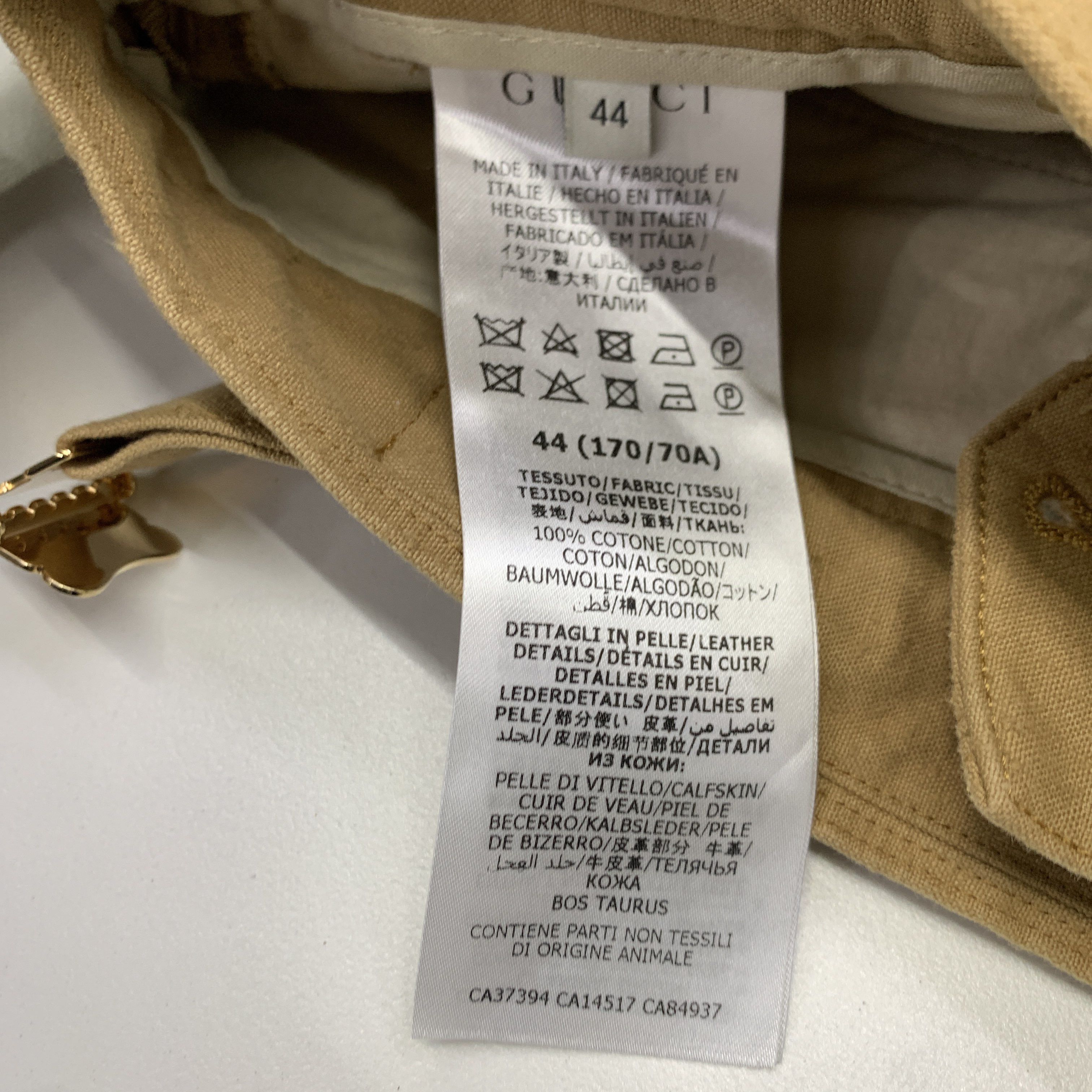 Gucci Gucci Cotton Pleated Shorts Size 28 Size US 28 / EU 44 - 2 Thumbnail