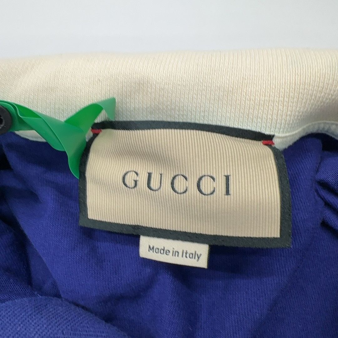 Gucci Gucci Striped Sleeve Polo Size L Size US L / EU 52-54 / 3 - 5 Thumbnail