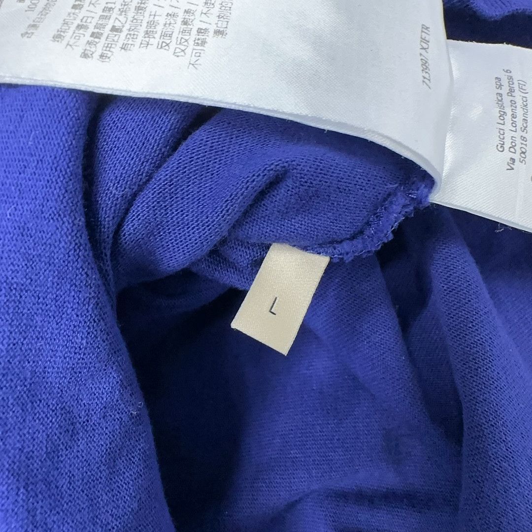 Gucci Gucci Striped Sleeve Polo Size L Size US L / EU 52-54 / 3 - 4 Thumbnail