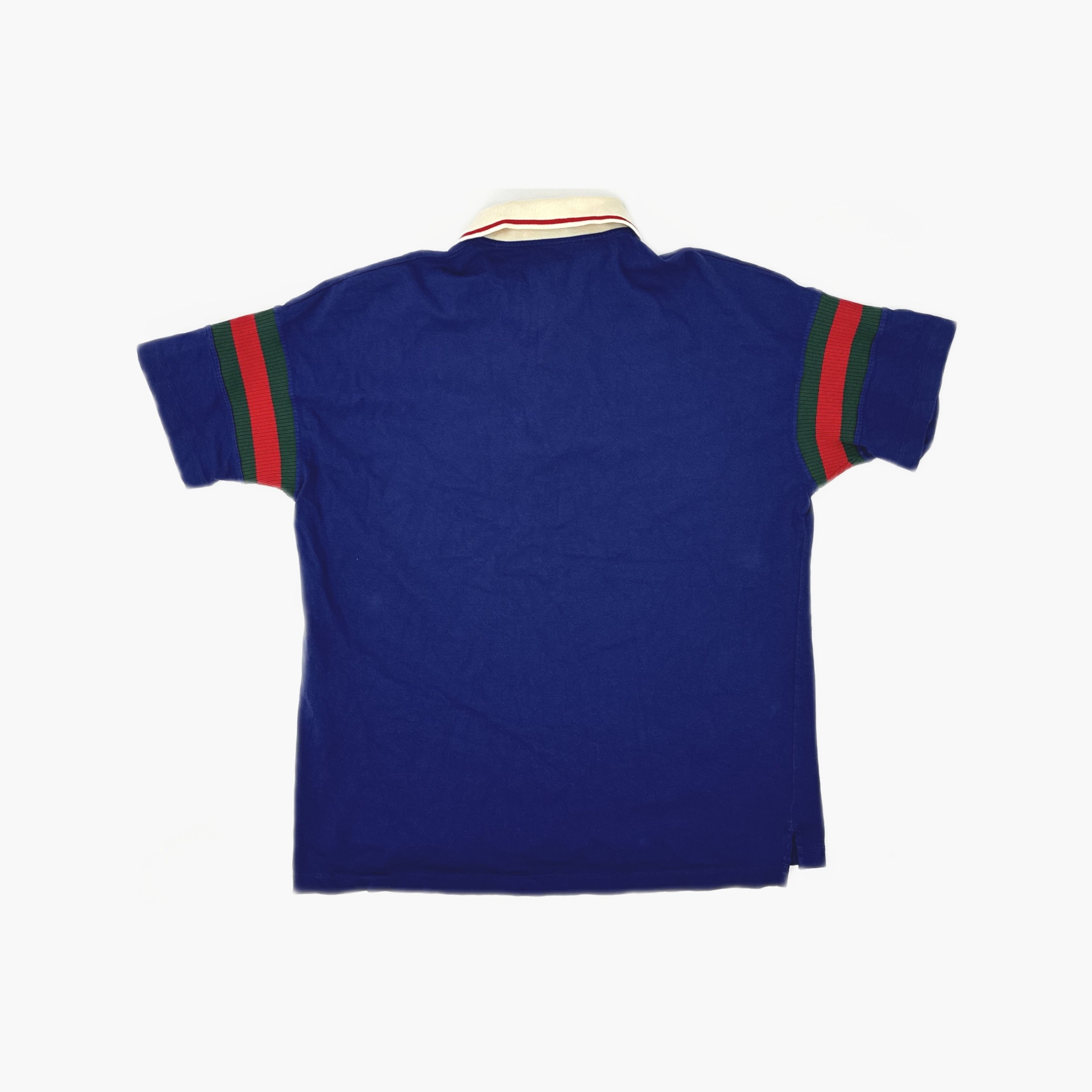 Gucci Gucci Striped Sleeve Polo Size L Size US L / EU 52-54 / 3 - 2 Thumbnail