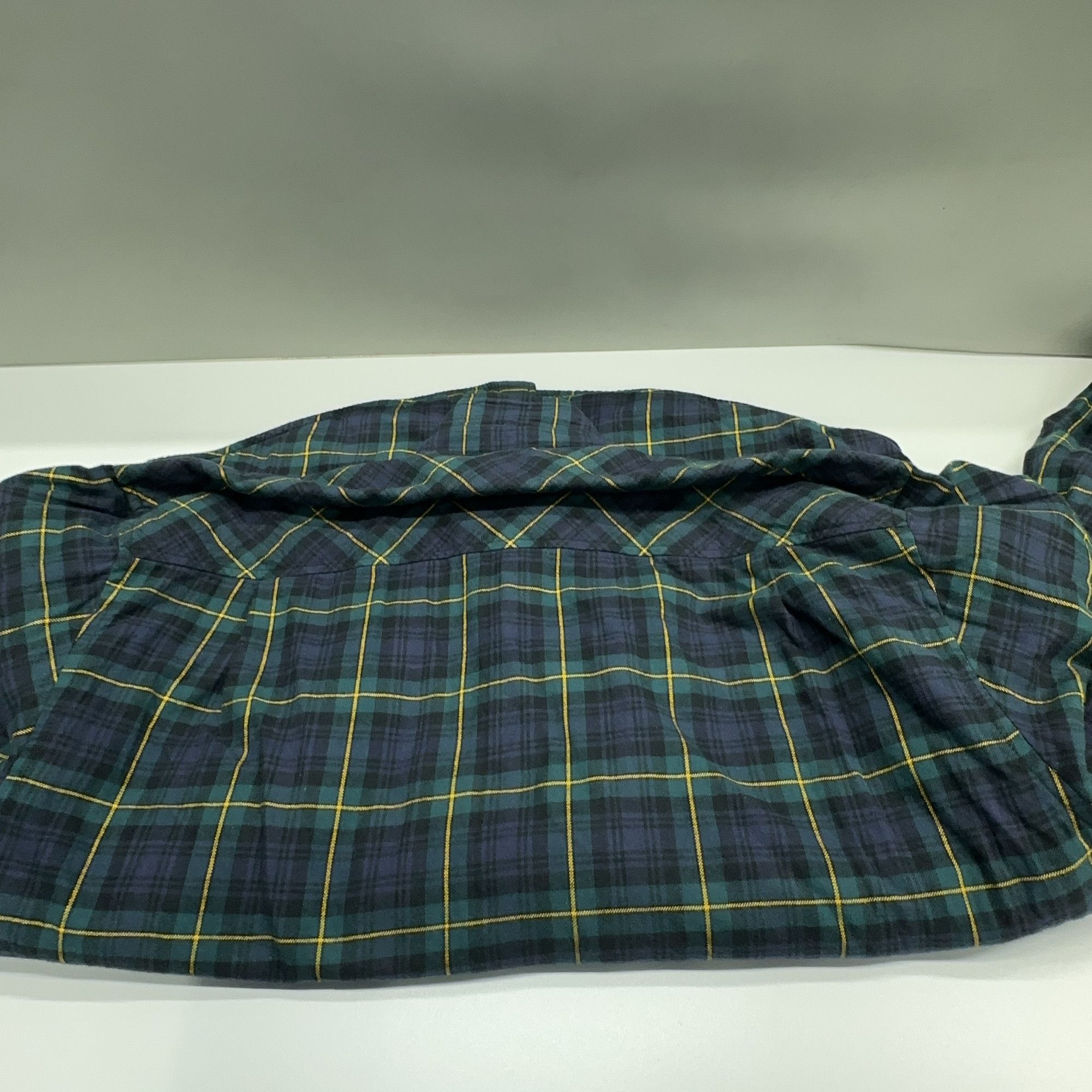 Balenciaga Balenciaga Plaid Flannel Button Up Shirt Size S Size US S / EU 44-46 / 1 - 11 Thumbnail