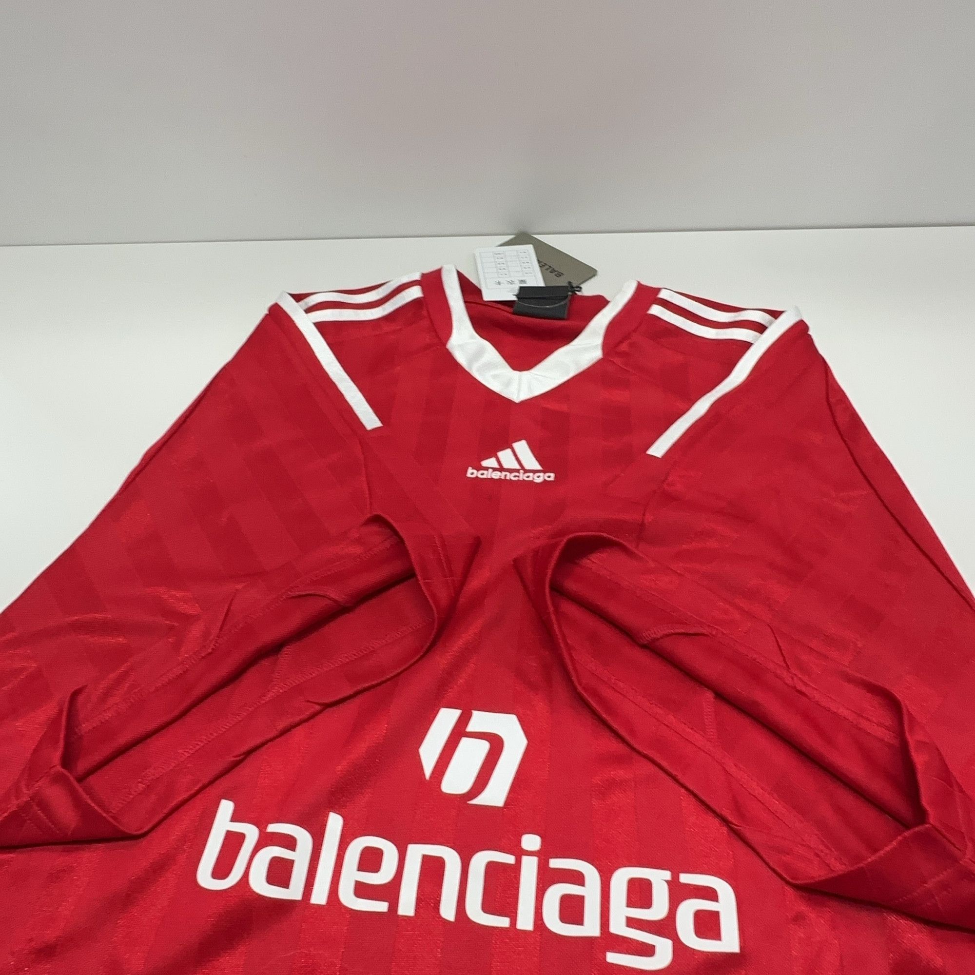 Adidas × Balenciaga Balenciaga x Adidas Logo Jersey Size XL Size US XL / EU 56 / 4 - 11 Thumbnail