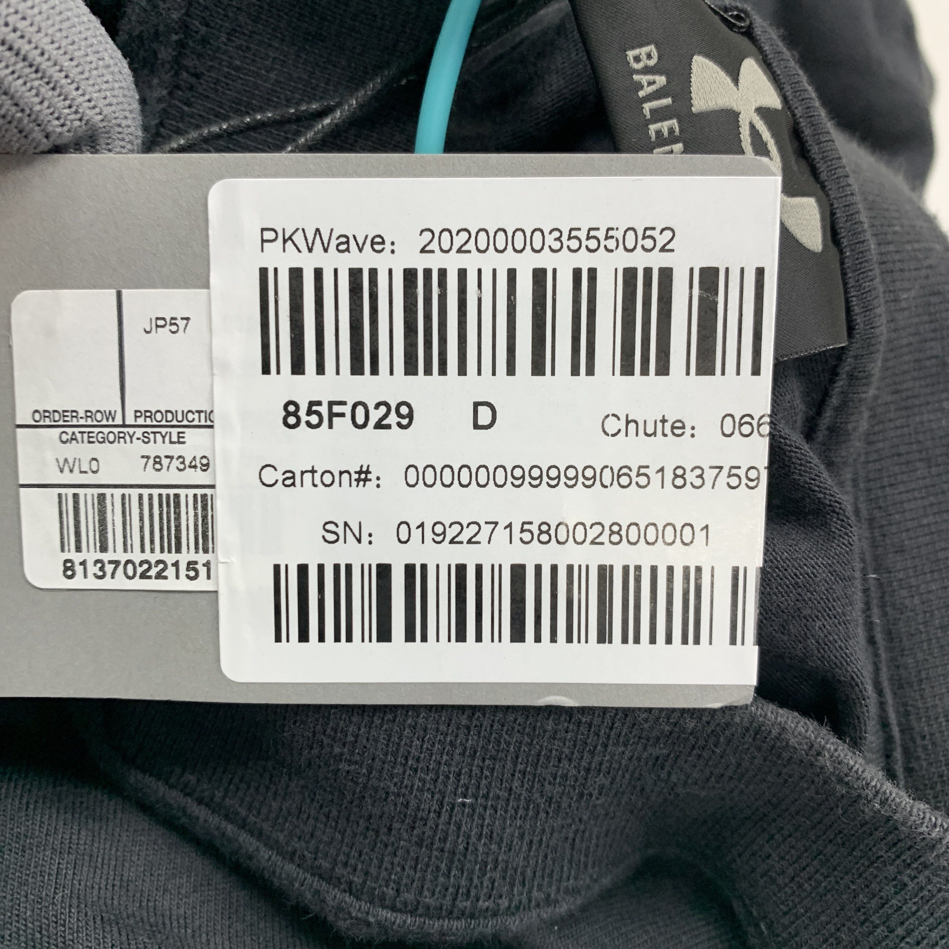 Balenciaga Balenciaga x Under Armour Logo T-Shirt Size L Size US L / EU 52-54 / 3 - 3 Thumbnail