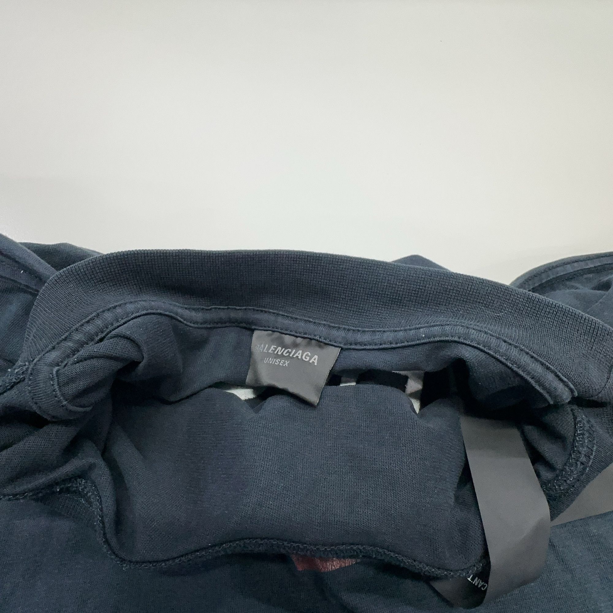 Balenciaga Balenciaga Strap Detail Logo T-Shirt Size M Size US M / EU 48-50 / 2 - 6 Thumbnail