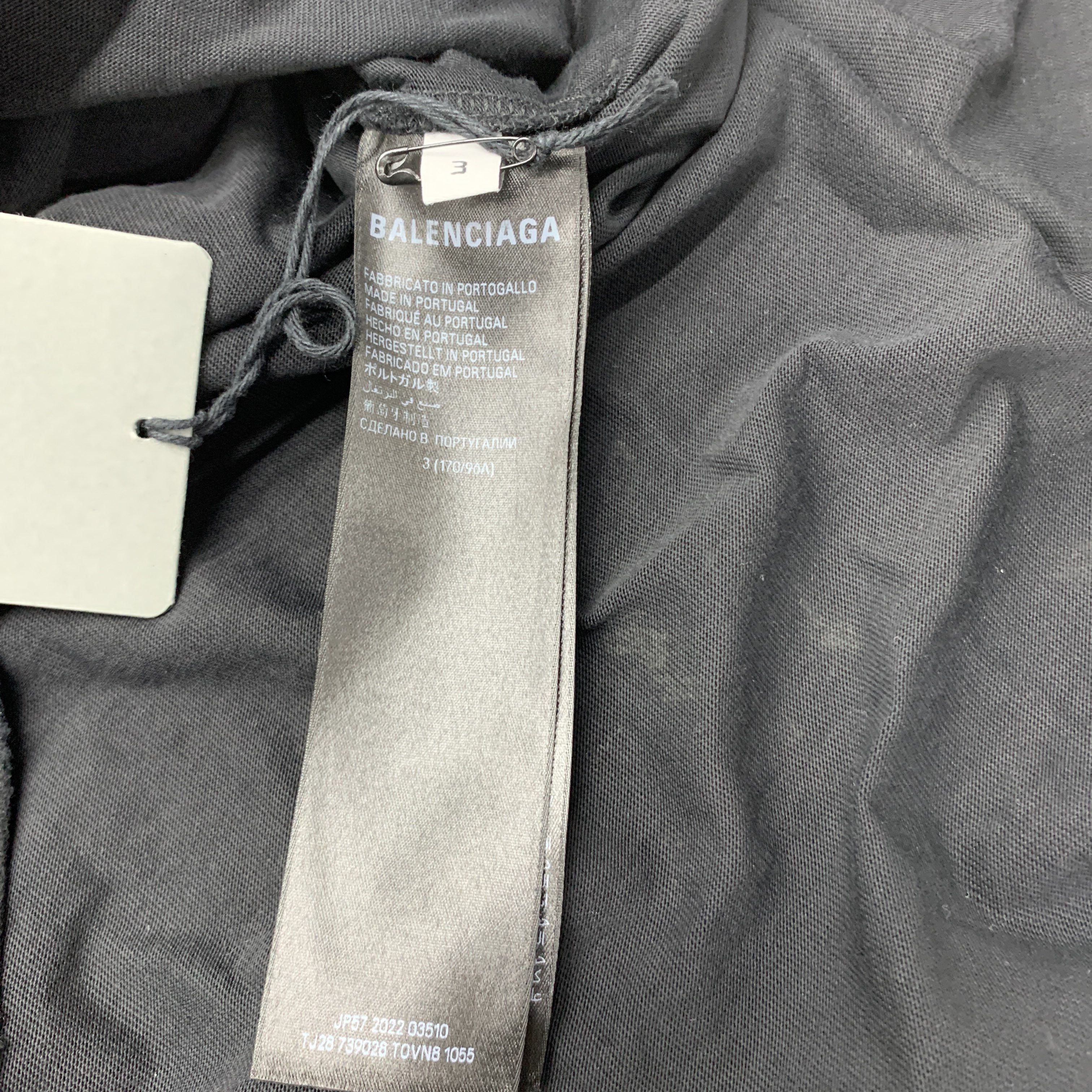 Balenciaga Balenciaga Logo T-Shirt Size L Size US L / EU 52-54 / 3 - 3 Thumbnail