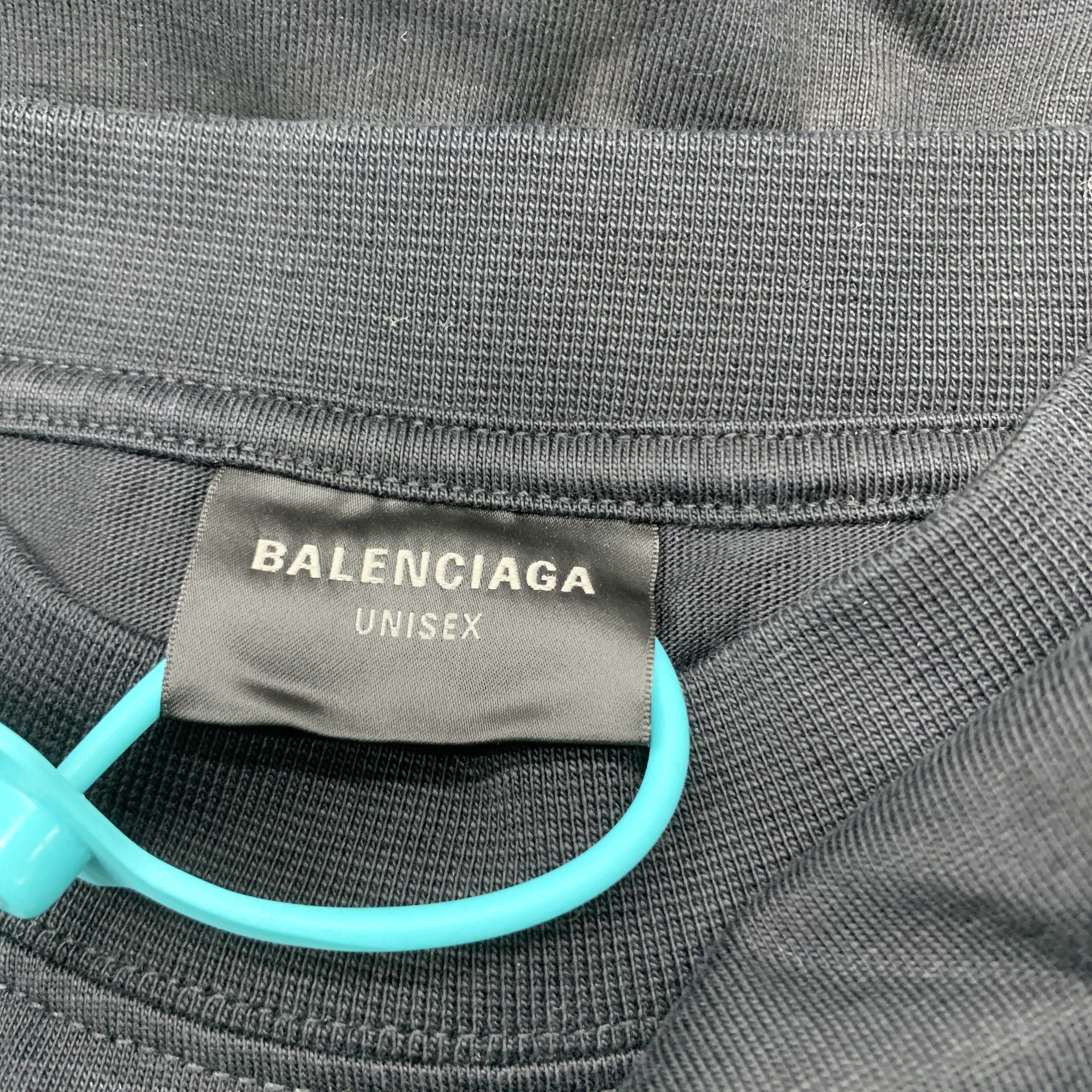 Balenciaga Balenciaga Logo T-Shirt Size L Size US L / EU 52-54 / 3 - 2 Thumbnail