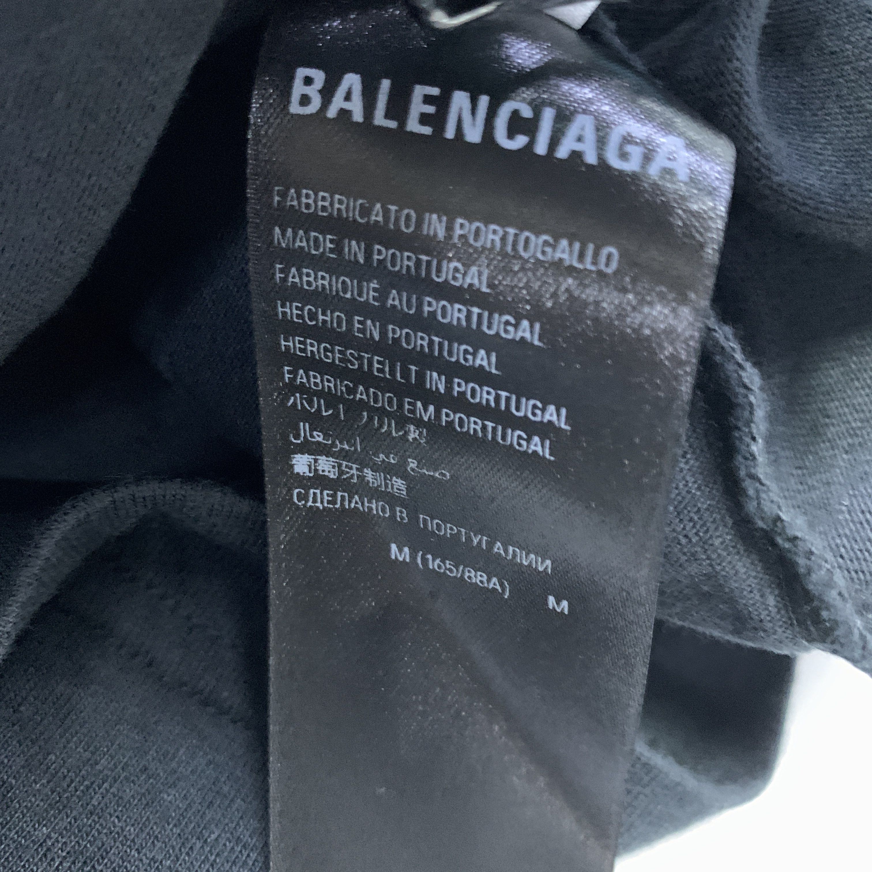 Balenciaga Balenciaga Logo T-Shirt Size M Size US M / EU 48-50 / 2 - 3 Thumbnail