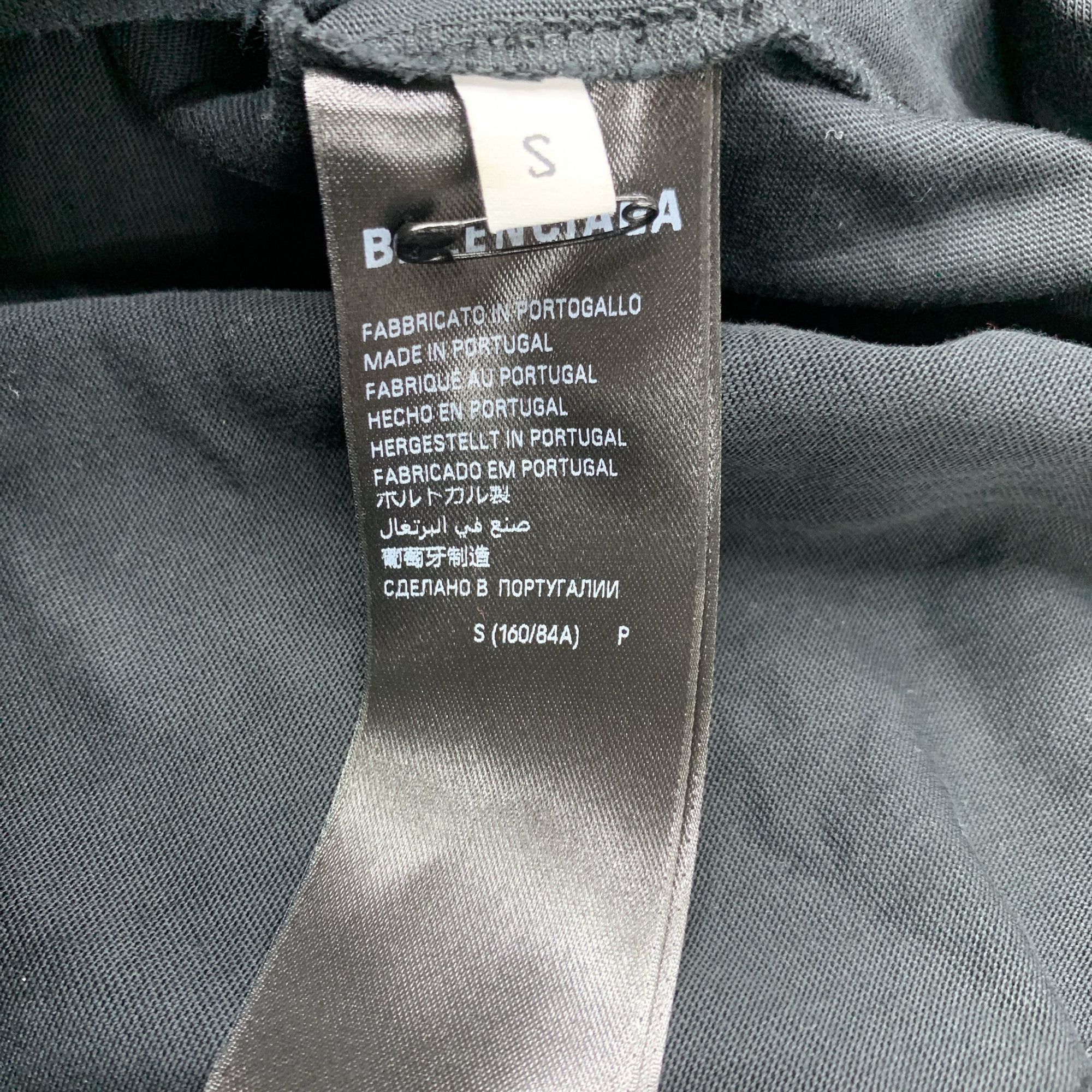 Balenciaga Balenciaga Tape Logo T-Shirt Size S Size US S / EU 44-46 / 1 - 4 Thumbnail