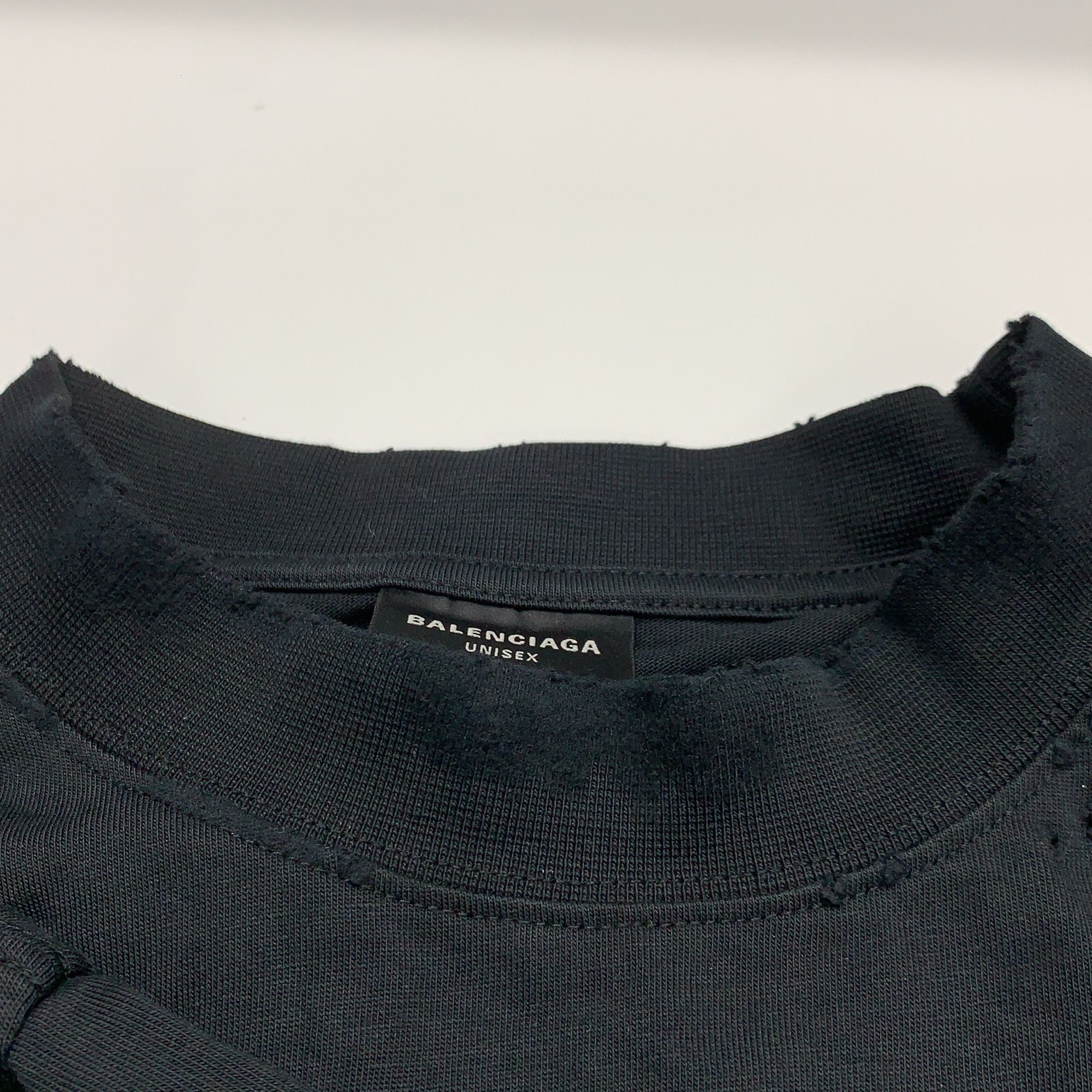 Balenciaga Balenciaga Tape Logo T-Shirt Size S Size US S / EU 44-46 / 1 - 5 Thumbnail