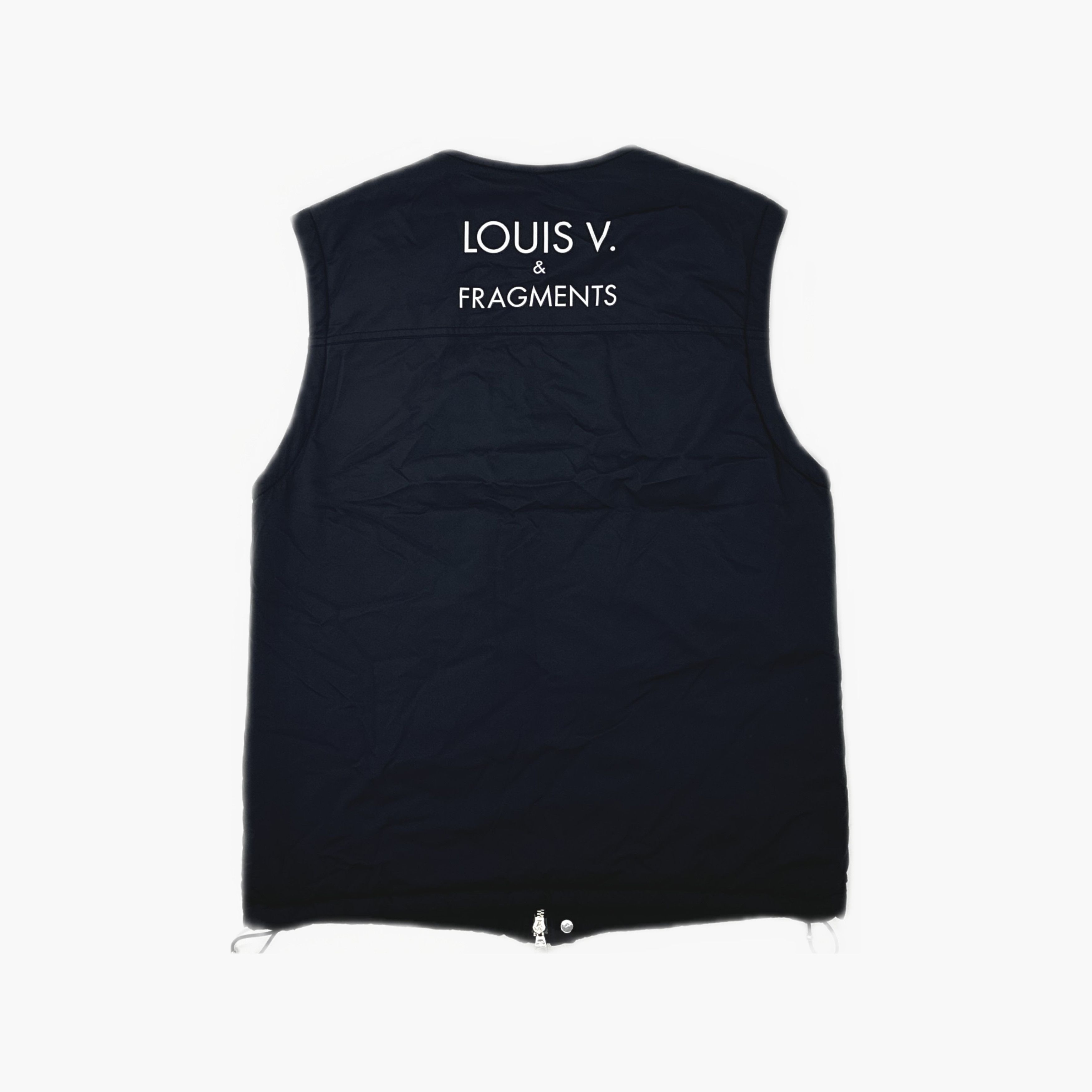 Louis Vuitton Louis Vuitton x Fragment Logo Vest Size 50 Size US M / EU 48-50 / 2 - 2 Thumbnail