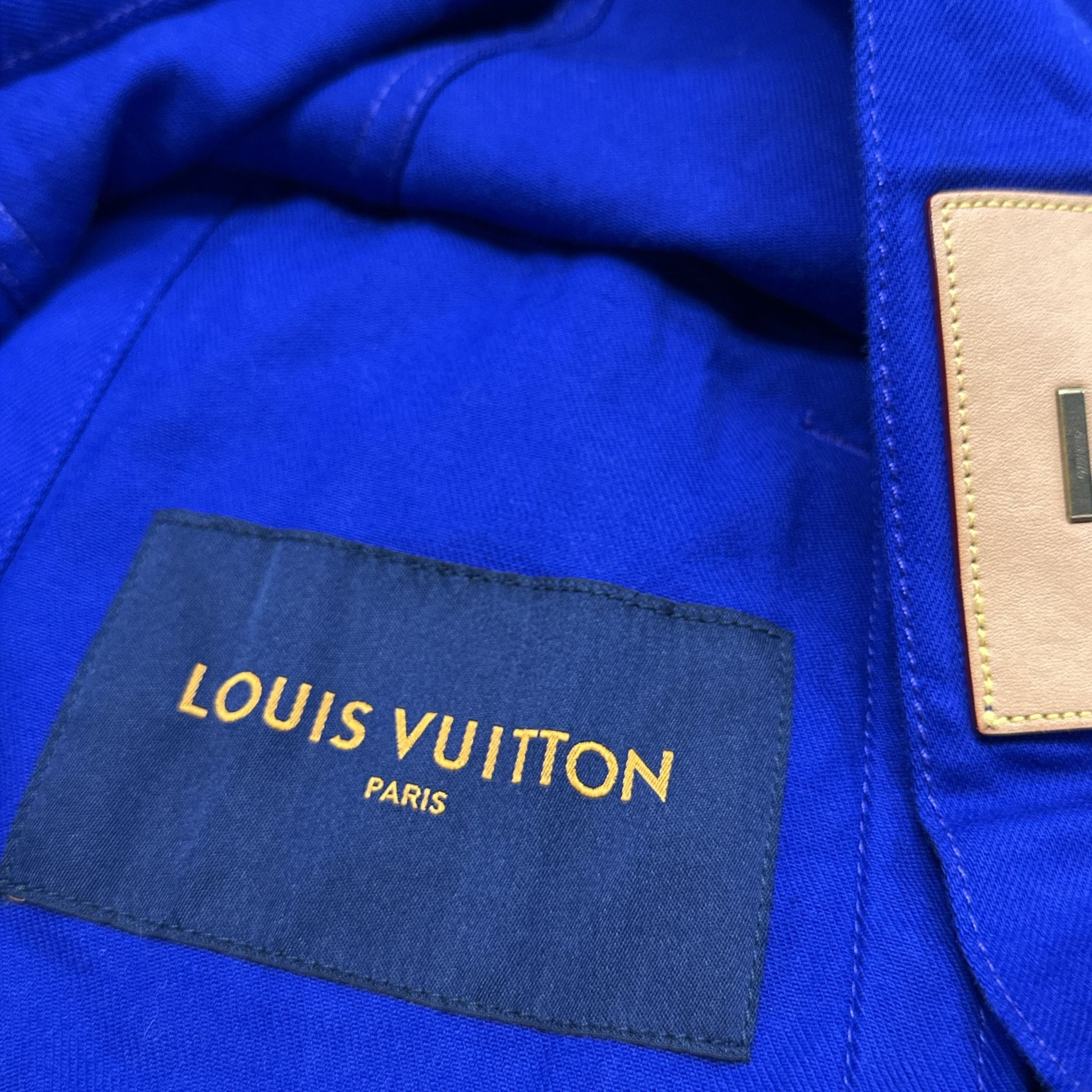 Louis Vuitton Louis Vuitton Blue Denim Jacket Size S Size US S / EU 44-46 / 1 - 3 Thumbnail