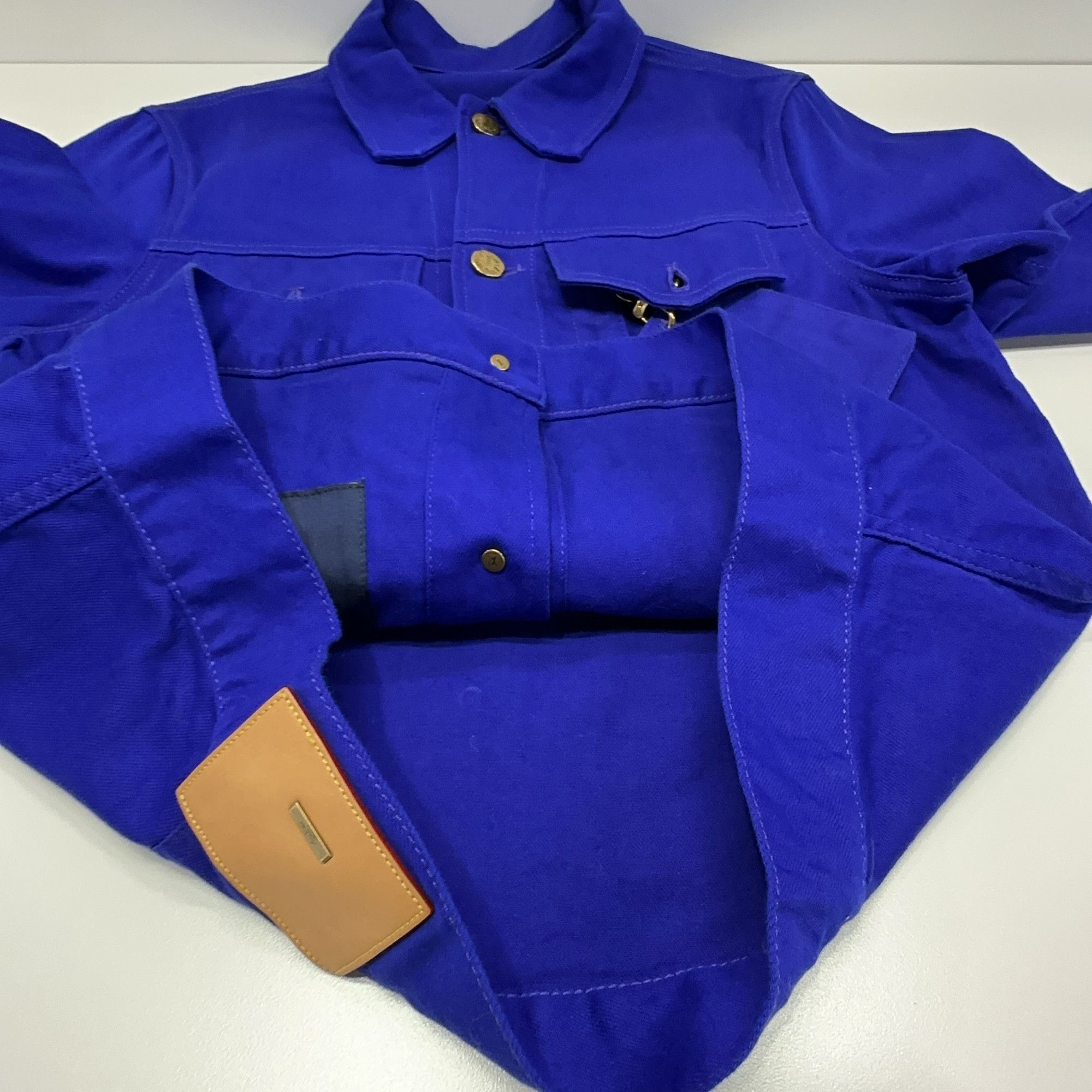 Louis Vuitton Louis Vuitton Blue Denim Jacket Size S Size US S / EU 44-46 / 1 - 6 Thumbnail