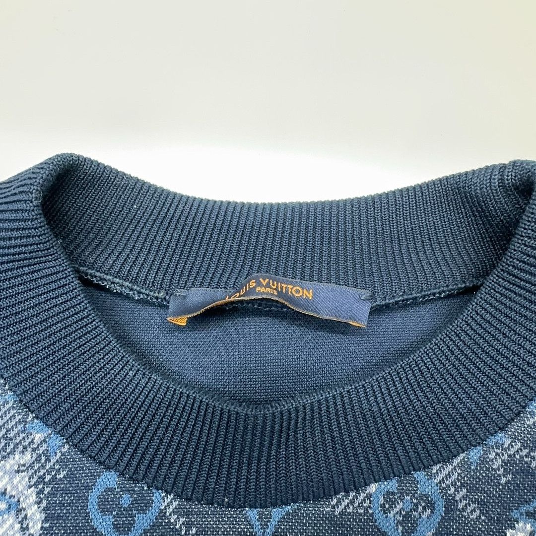 Louis Vuitton Louis Vuitton Monogram Print Sweatshirt Size M Size US M / EU 48-50 / 2 - 4 Thumbnail