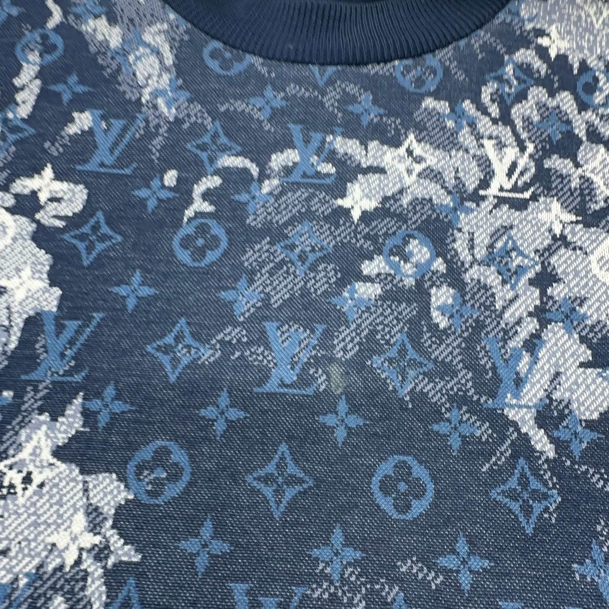 Louis Vuitton Louis Vuitton Monogram Print Sweatshirt Size M Size US M / EU 48-50 / 2 - 7 Thumbnail