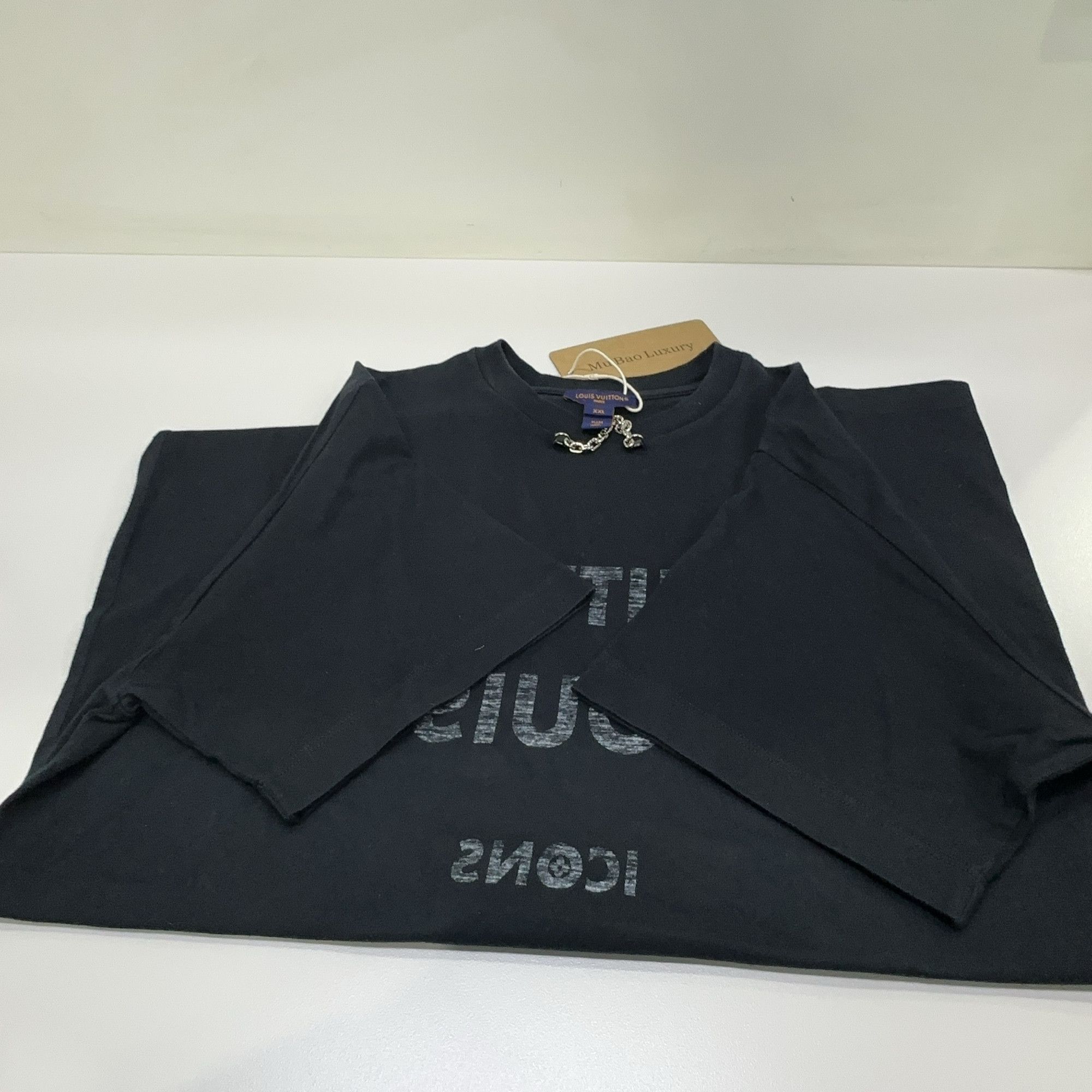 Louis Vuitton Louis Vuitton Logo Short Sleeve T-Shirt XXL Size XXL / US 16-18 / IT 52-54 - 7 Thumbnail