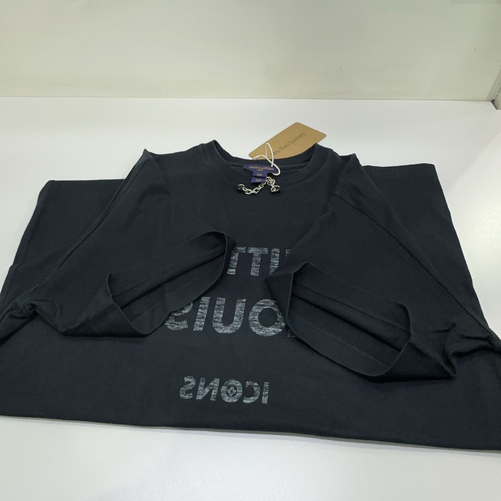 Louis Vuitton Louis Vuitton Logo Short Sleeve T-Shirt XXL Size XXL / US 16-18 / IT 52-54 - 8 Thumbnail