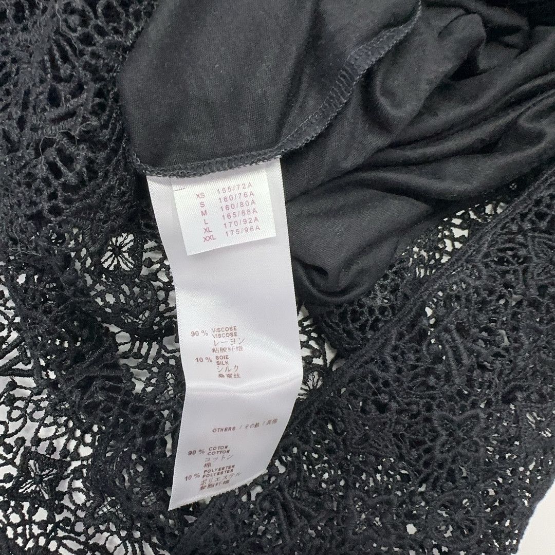 Louis Vuitton Louis Vuitton Black Lace Hem Dress Size 36 Size XS / US 0-2 / IT 36-38 - 5 Thumbnail