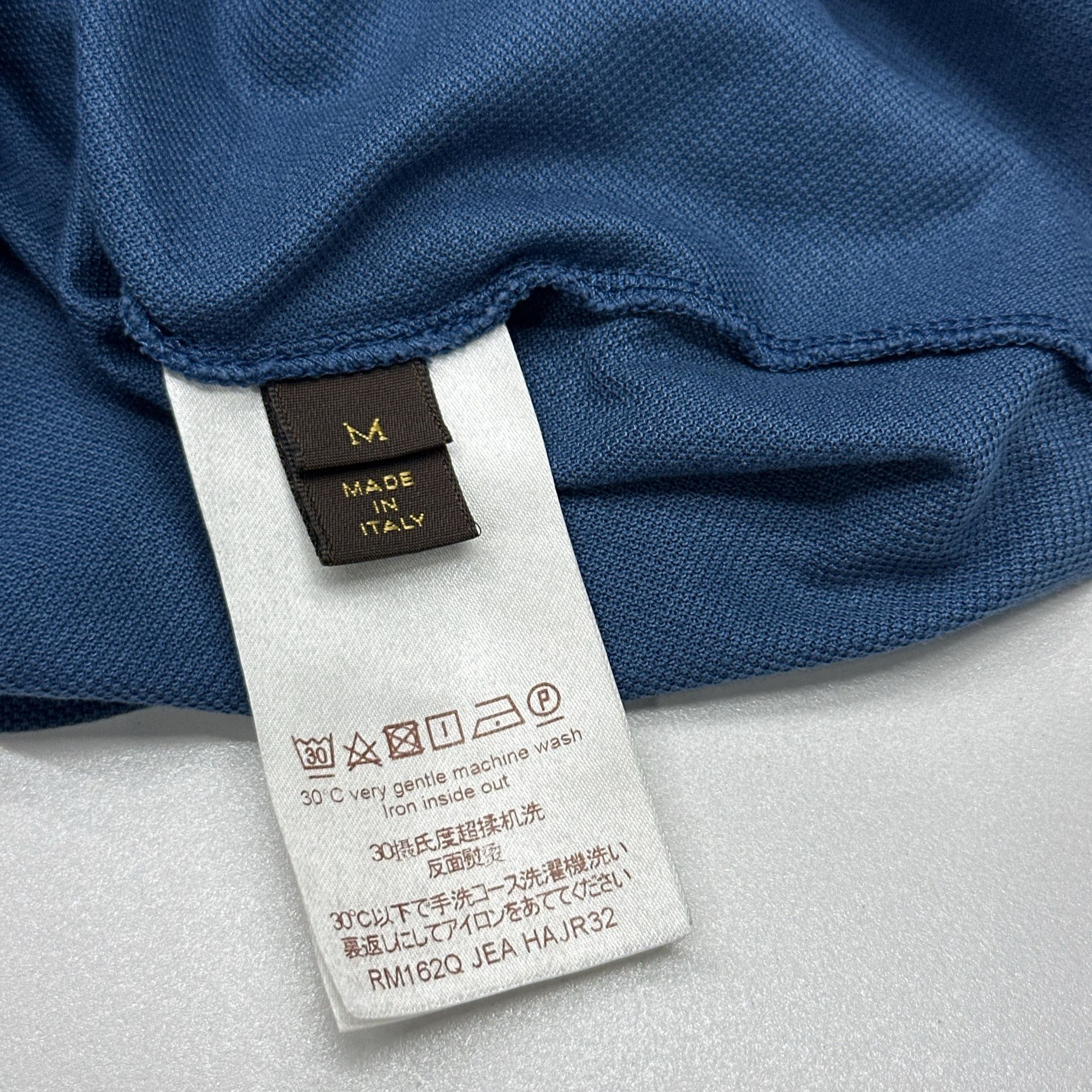Louis Vuitton Louis Vuitton Cotton Polo Shirt Blue Size M Size US M / EU 48-50 / 2 - 4 Thumbnail