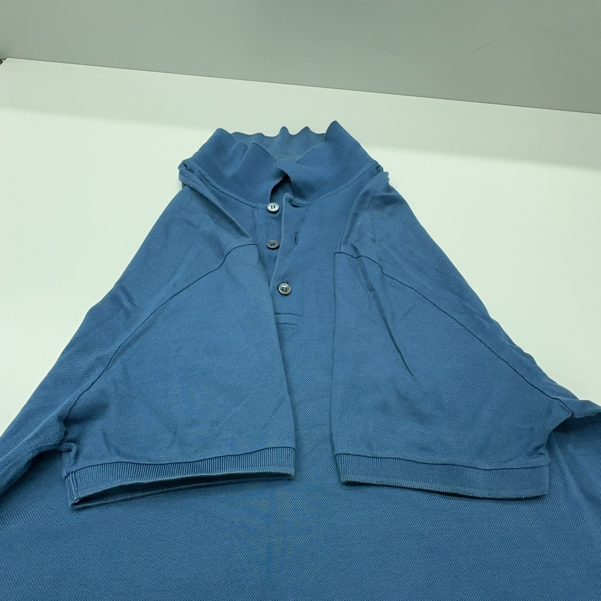 Louis Vuitton Louis Vuitton Cotton Polo Shirt Blue Size M Size US M / EU 48-50 / 2 - 9 Thumbnail