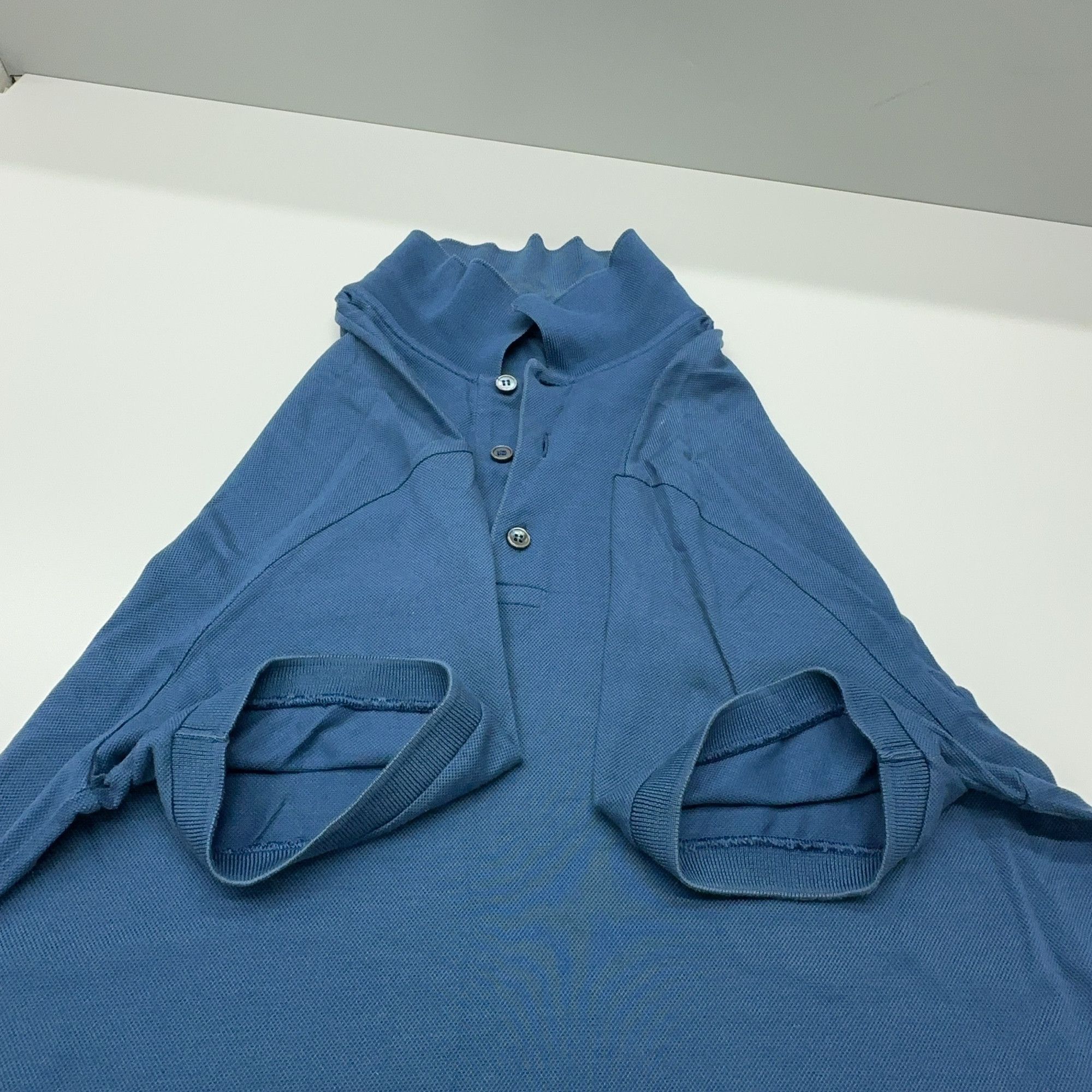 Louis Vuitton Louis Vuitton Cotton Polo Shirt Blue Size M Size US M / EU 48-50 / 2 - 10 Thumbnail