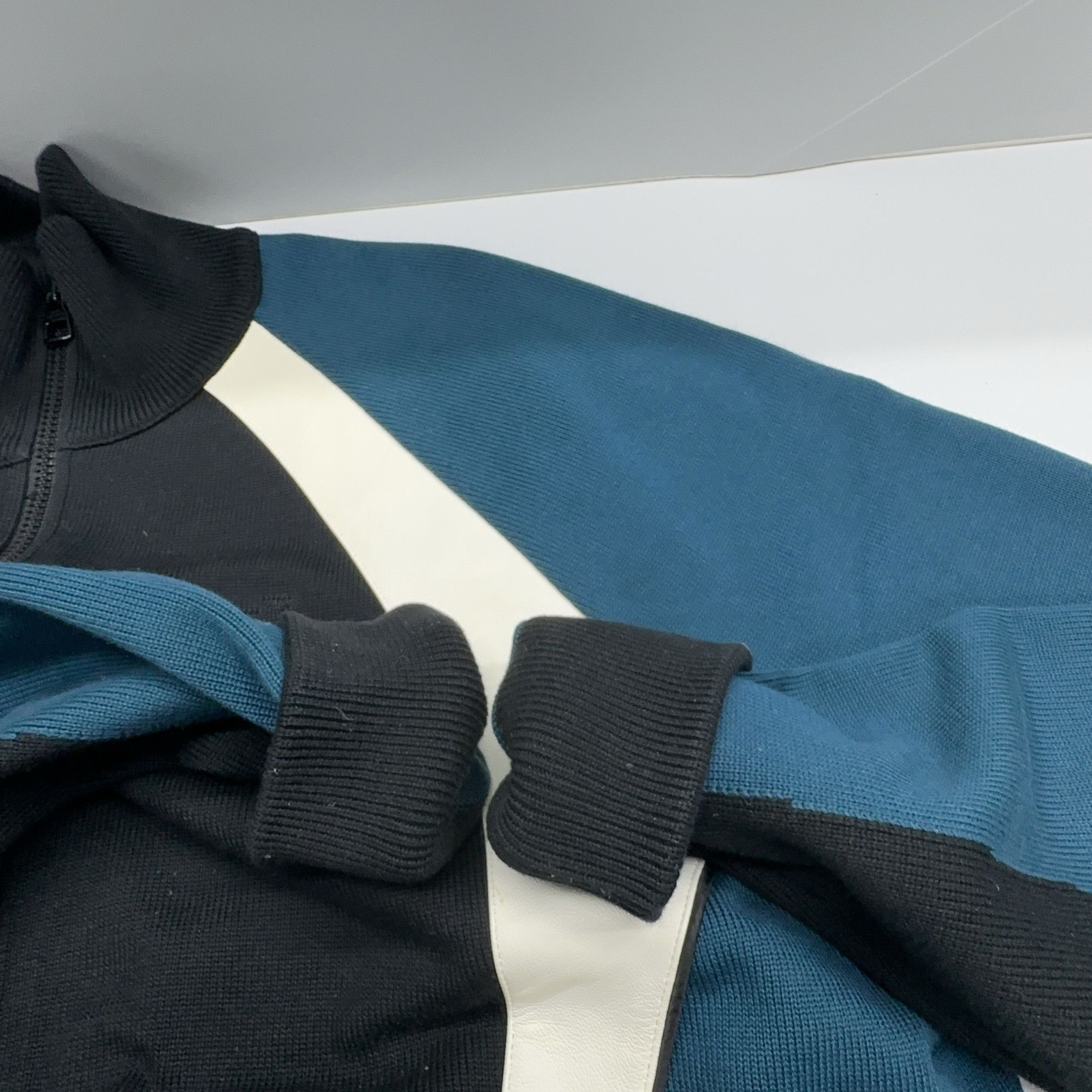 Louis Vuitton Louis Vuitton Colorblock Leather Zip Jacket Size S Size US S / EU 44-46 / 1 - 7 Thumbnail