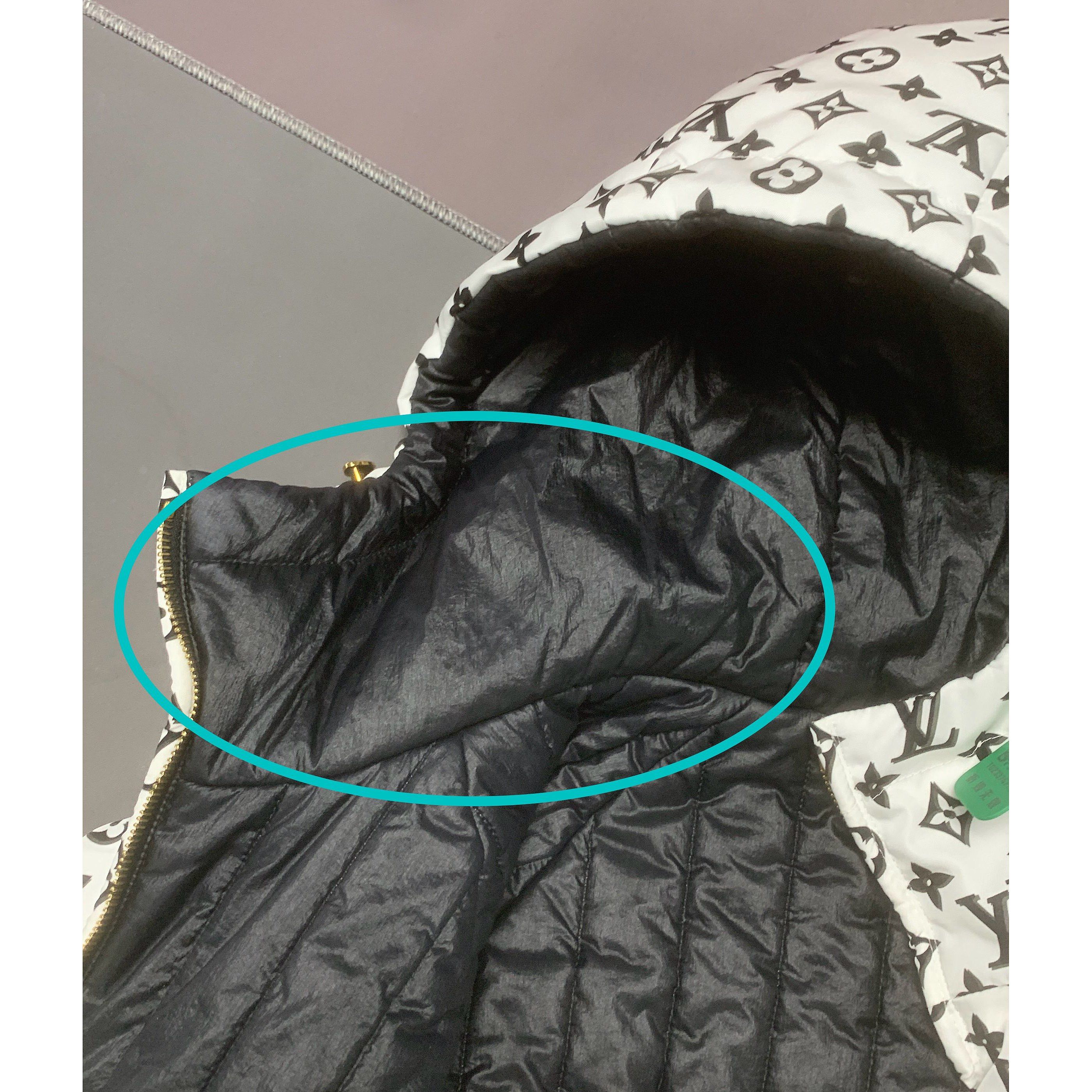 Louis Vuitton Louis Vuitton Monogram Reversible Hooded Jacket Size 34 Size XS / US 0-2 / IT 36-38 - 5 Thumbnail